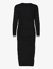 Culture - CUannemarie Dress - stickade klänningar - black - 2