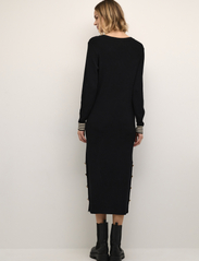 Culture - CUannemarie Dress - stickade klänningar - black - 4