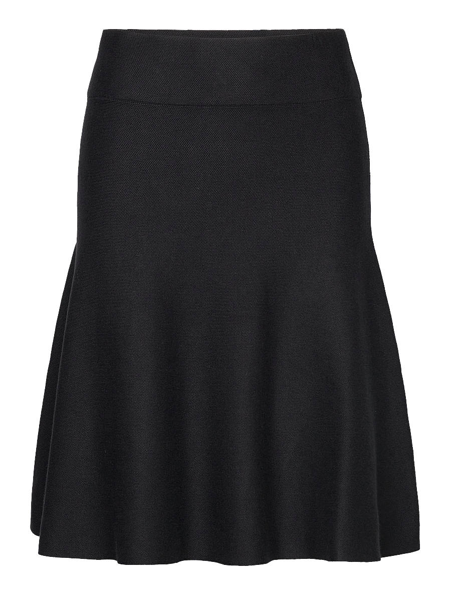 Culture - CUANNEMARIE SKIRT - stickade kjolar - black - 1