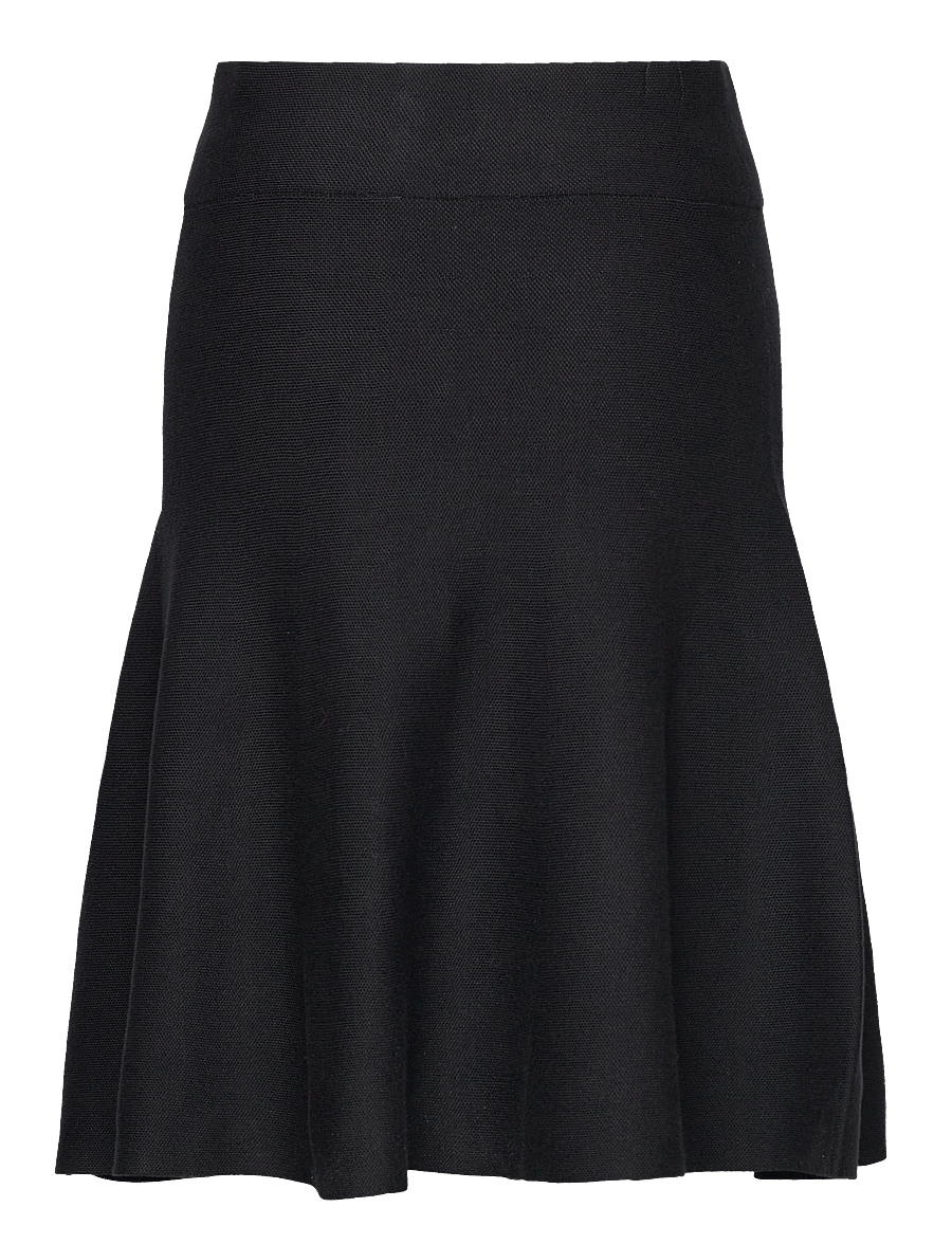 Culture - CUANNEMARIE SKIRT - stickade kjolar - black - 2