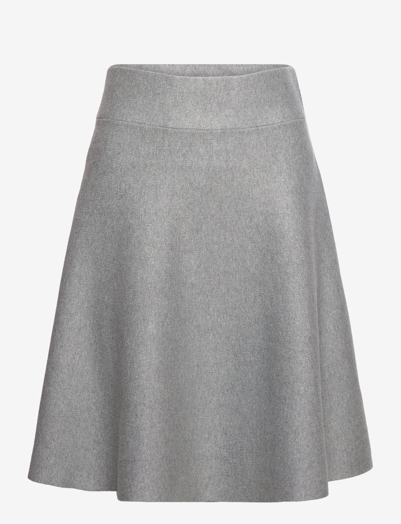 Culture - CUANNEMARIE SKIRT - kootud seelikud - light grey melange - 1