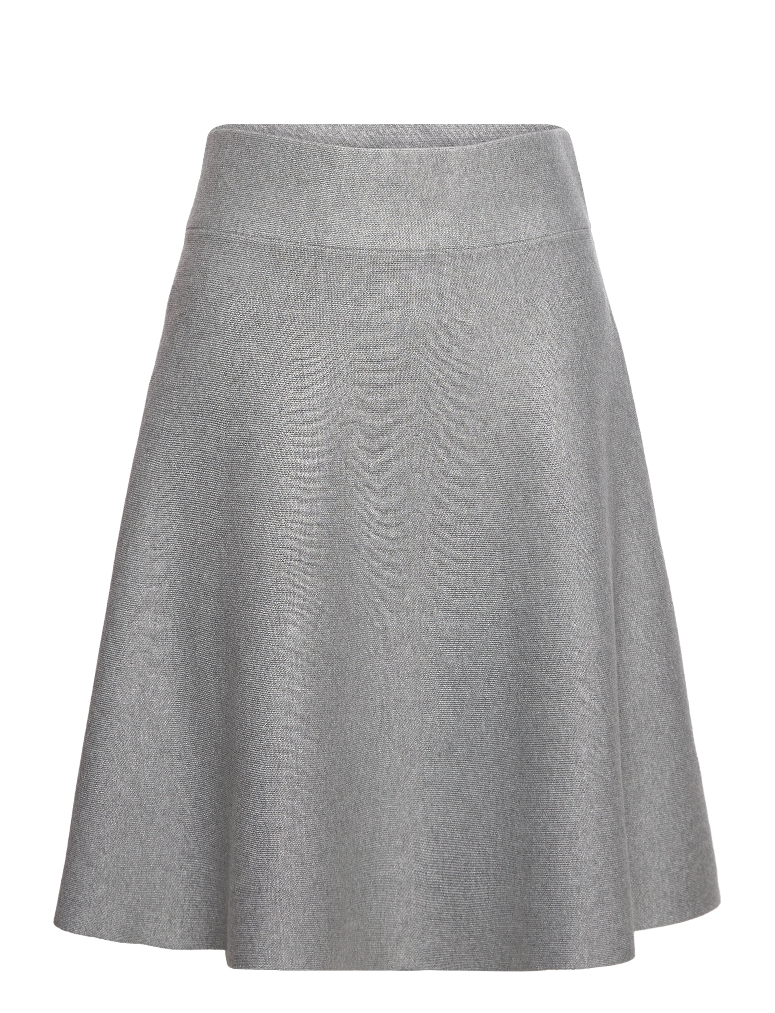 Culture CUANNEMARIE SKIRT - Seelikud - LIGHT GREY MELANGE / grey