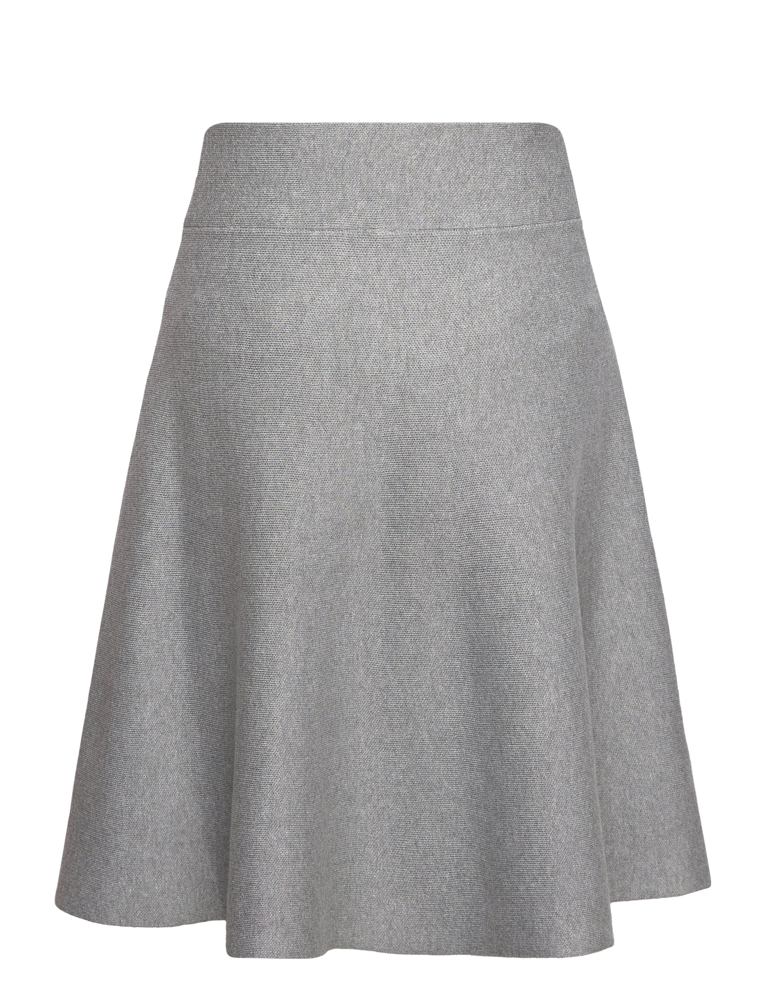 Culture - CUANNEMARIE SKIRT - kootud seelikud - light grey melange - 2