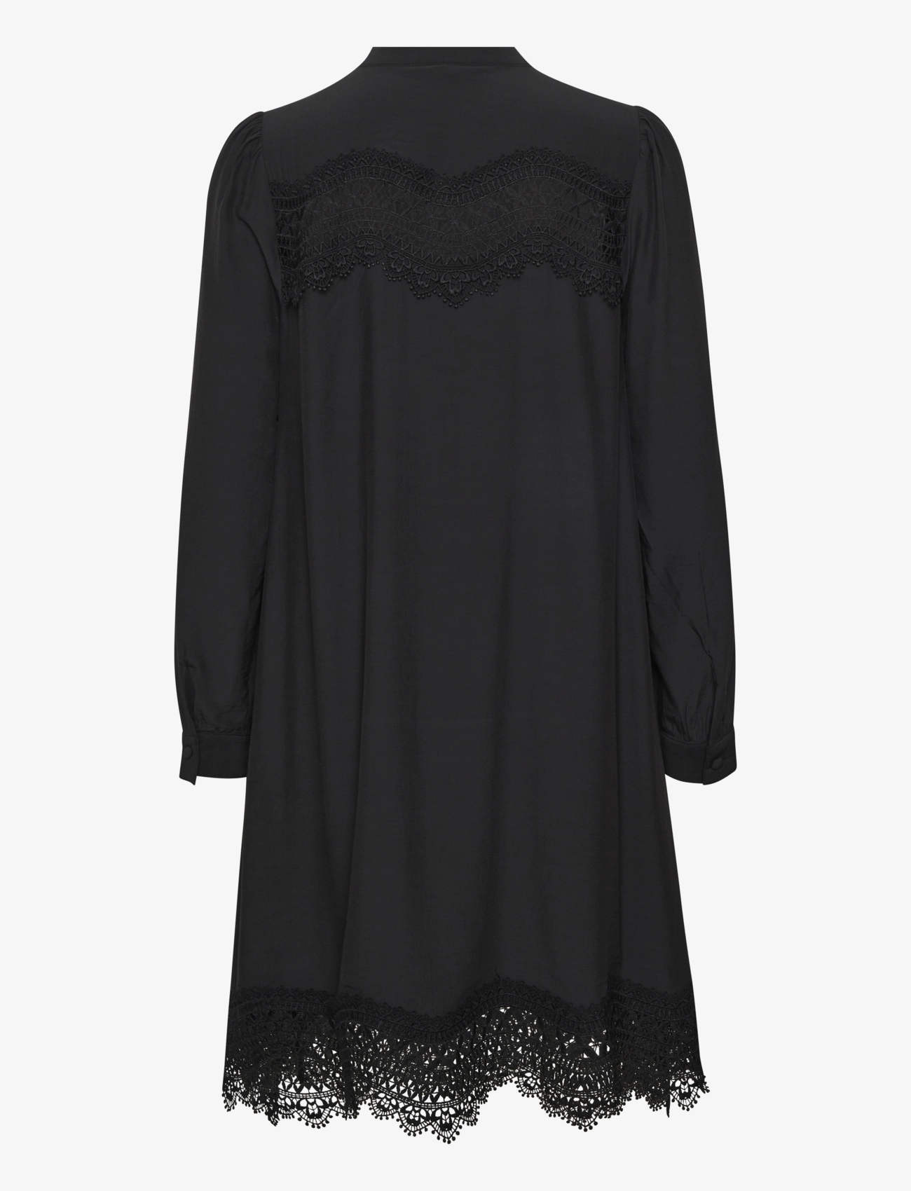 Culture - CUtiffany Dress - midi dresses - black - 2