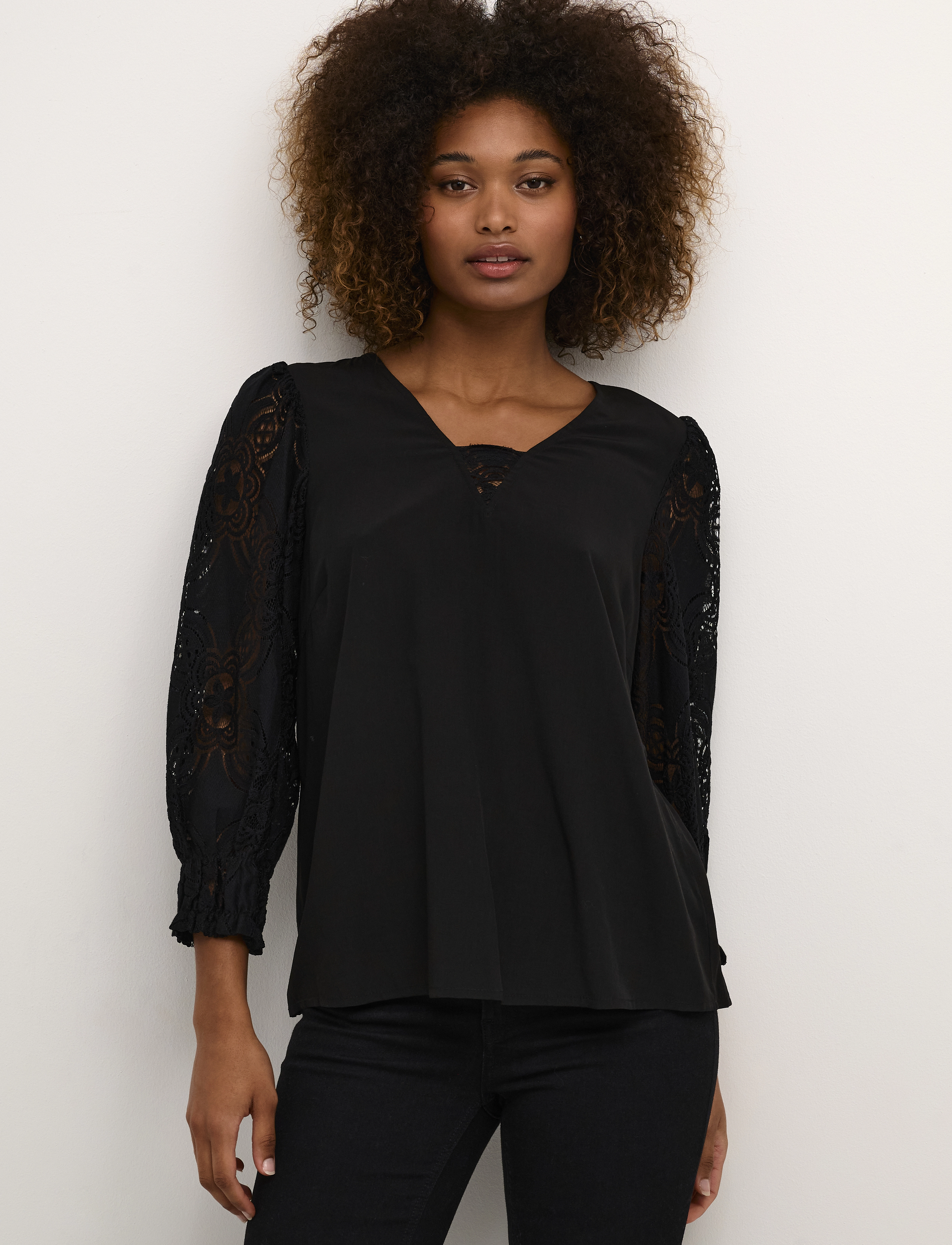 Culture - CUasmine Blouse - black - 0