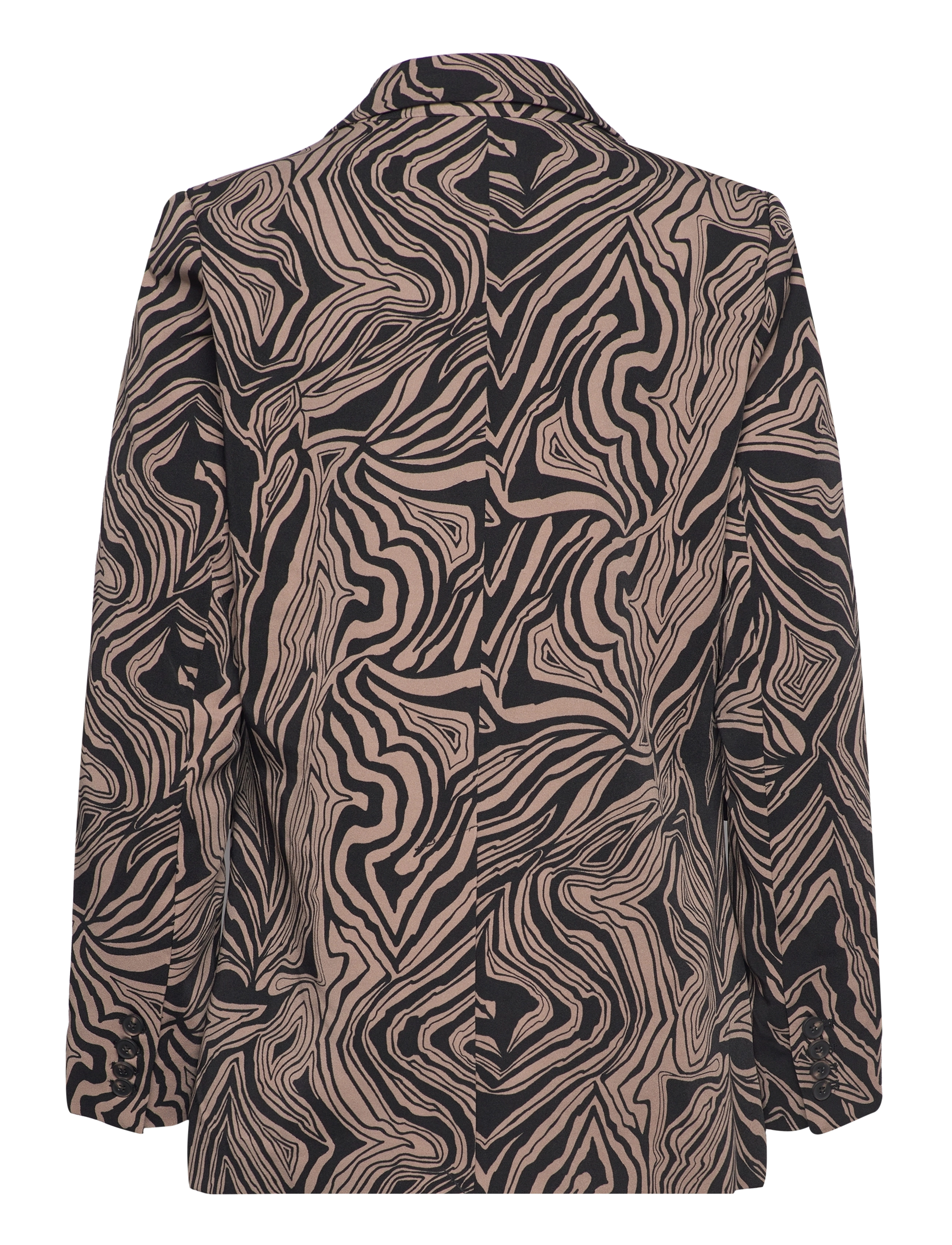 Culture - CUmelania Printed Blazer - black - 2