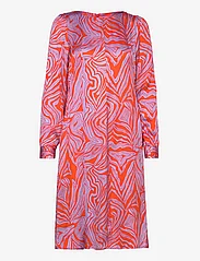 Culture - CUvilma Dress - midiklänningar - orange - 0