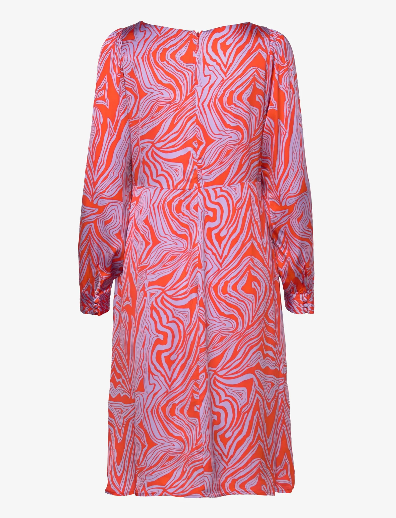 Culture - CUvilma Dress - midiklänningar - orange - 1