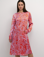 Culture - CUvilma Dress - midi dresses - orange - 2