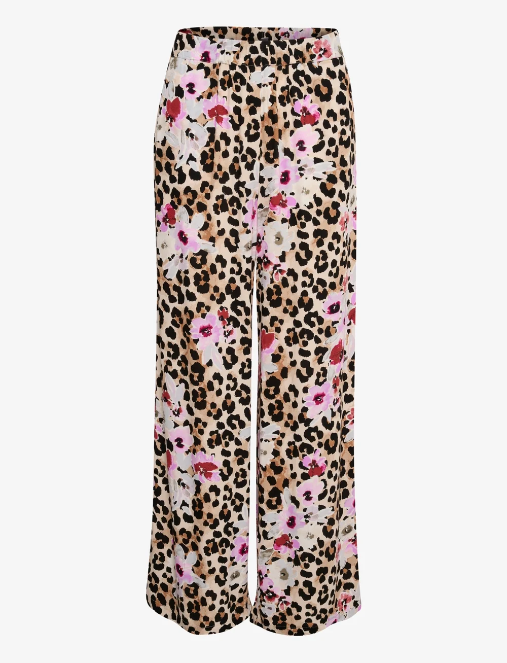 Culture - CUatlas Pants - wide leg trousers - leo flower - 1