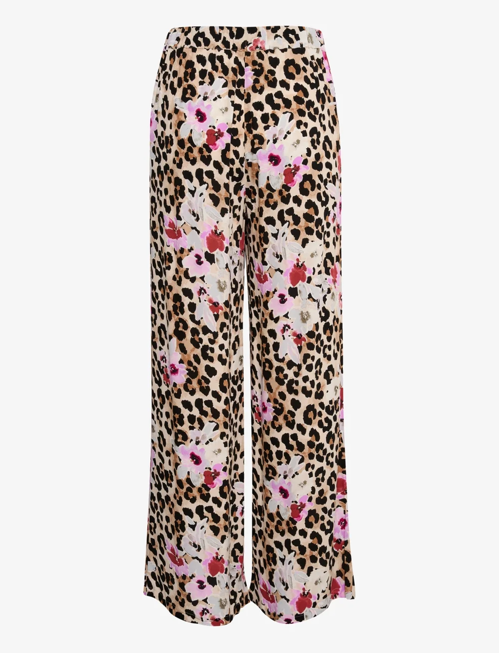 Culture - CUatlas Pants - wide leg trousers - leo flower - 2