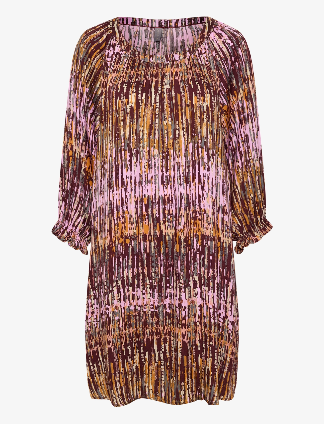 Culture CUtoba Short Dress - Kleidid - WINETASTING / multi