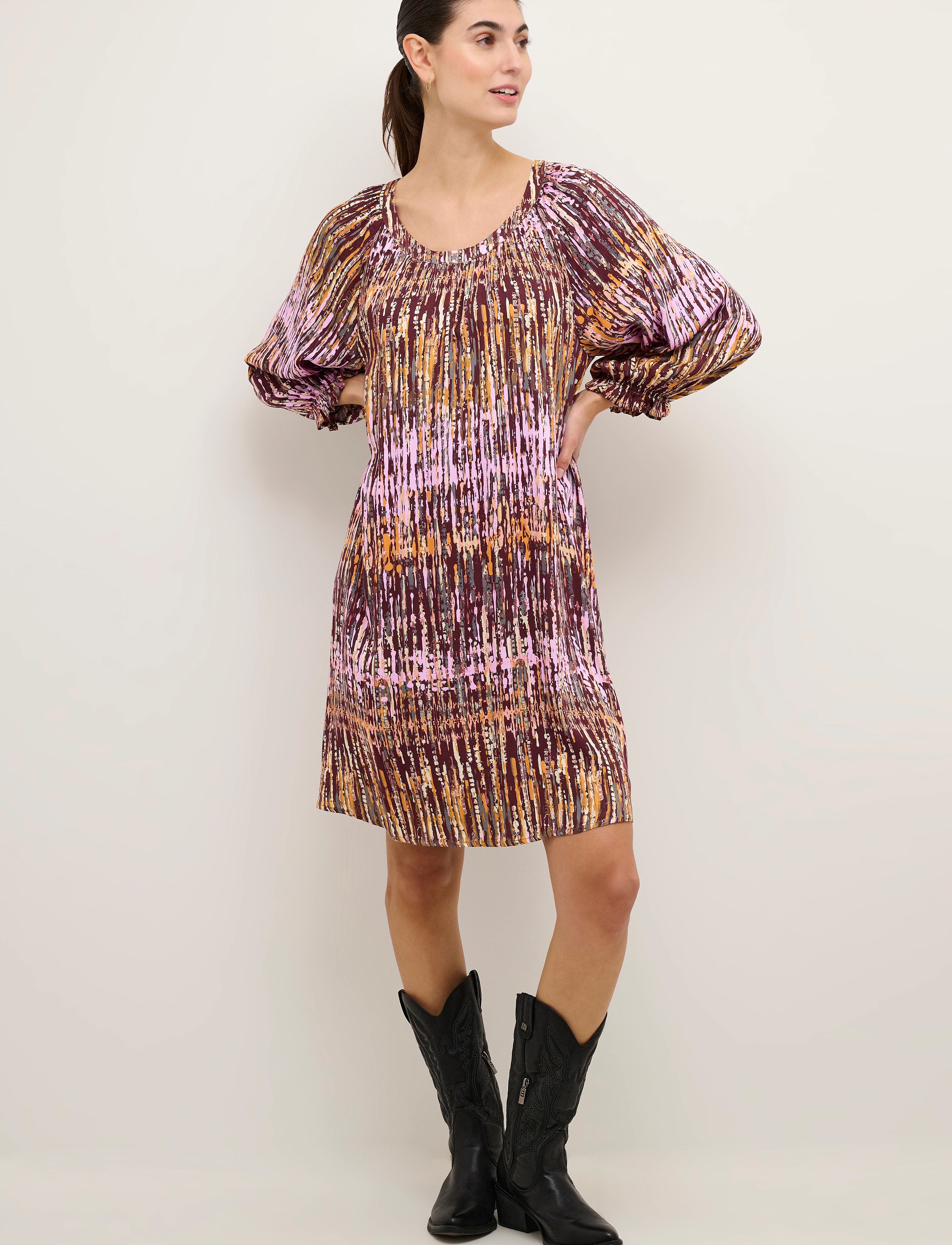Culture - CUtoba Short Dress - korte kjoler - winetasting - 3