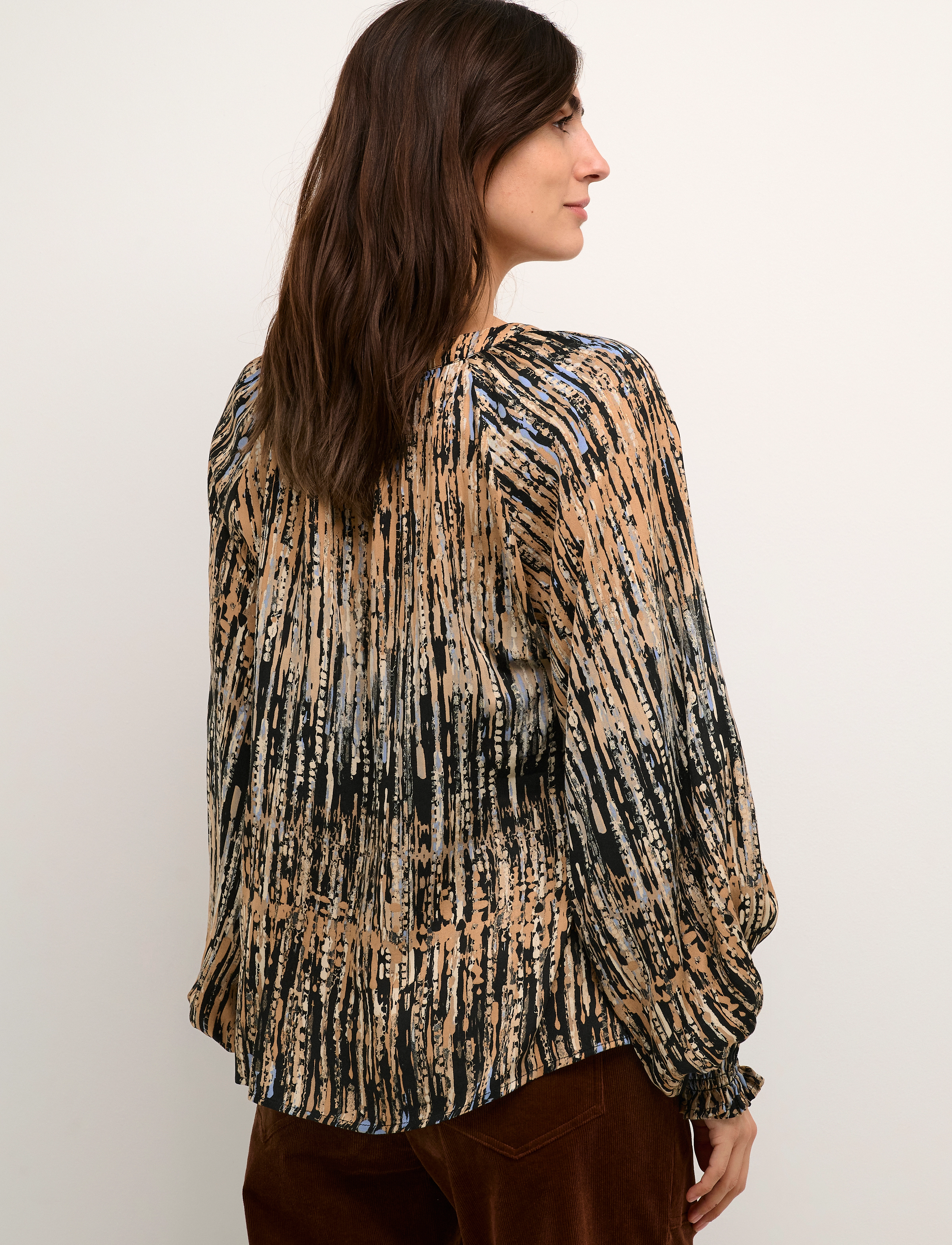 Culture - CUtoba Blouse - pitkähihaiset puserot - black - 4