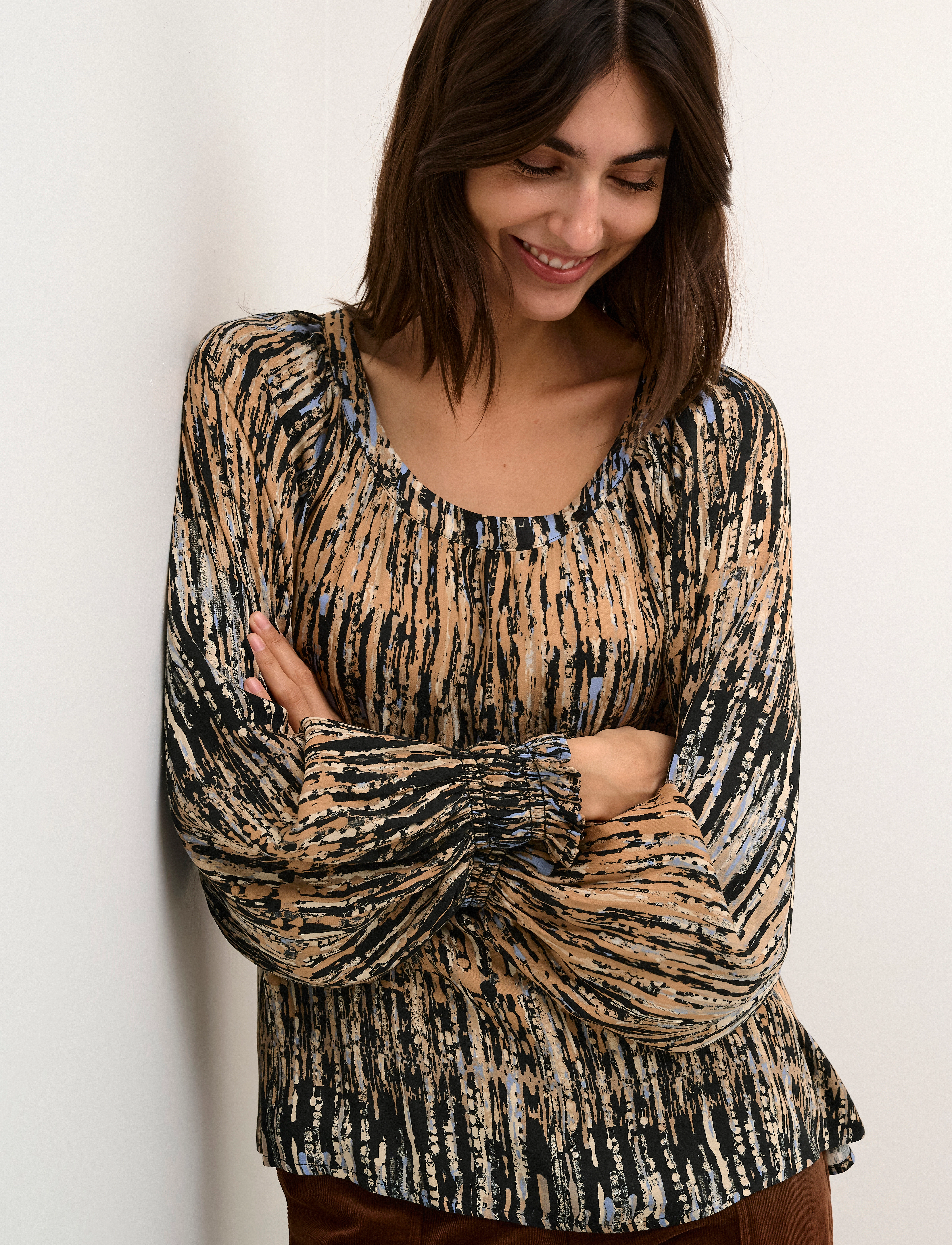 Culture - CUtoba Blouse - pitkähihaiset puserot - black - 5