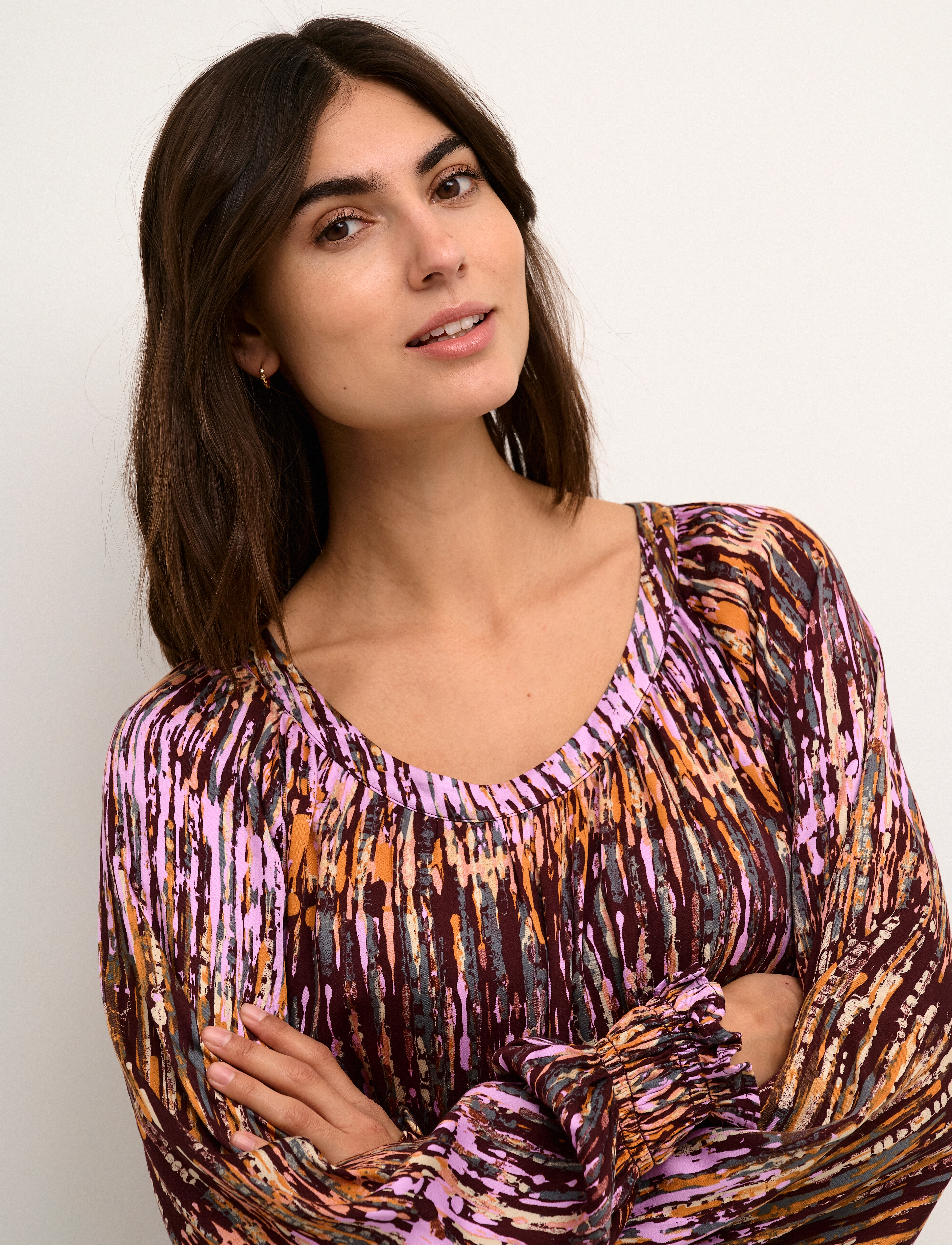 Culture - CUtoba Blouse - langærmede bluser - winetasting - 5