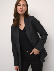 Culture - CUachena Blazer - party wear at outlet prices - dark grey melange - 5