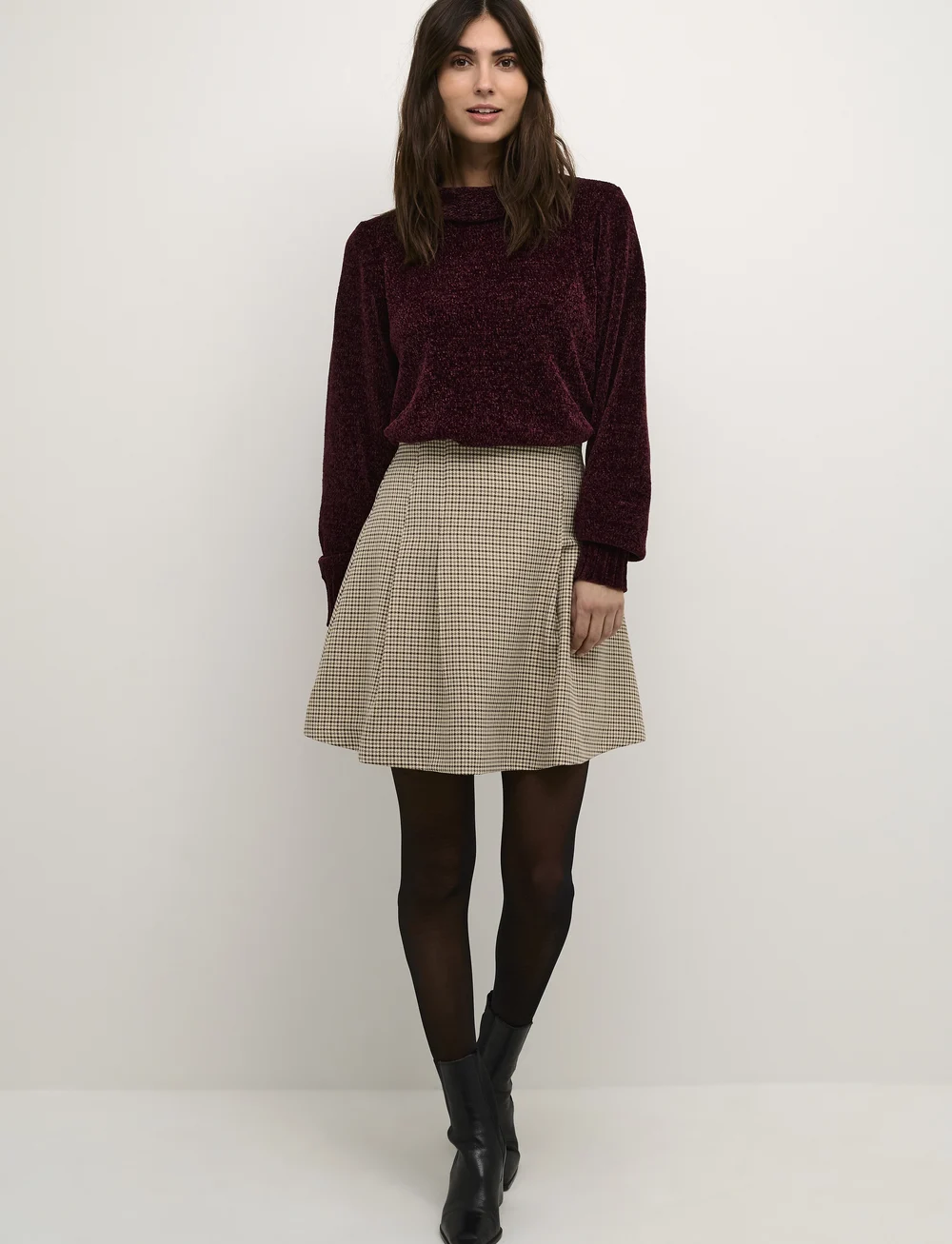 Culture - CUastra Skirt - plisserede nederdele - nomad - 3