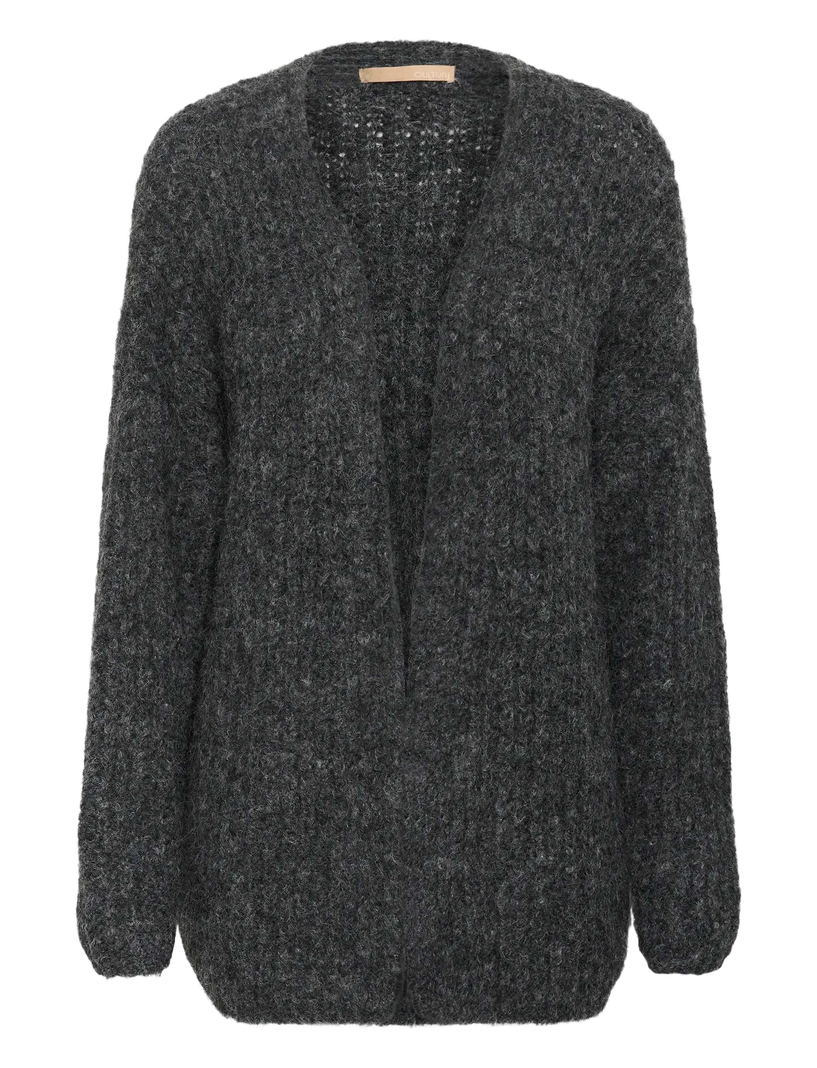 Culture CUbrava Cardigan - Tøj - PHANTOM MELANGE / grey