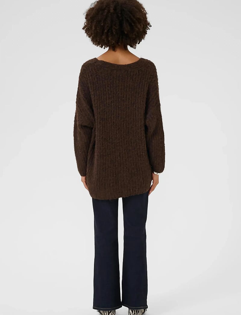 Culture - CUbrava pullover - pullover - coffee bean melange - 4