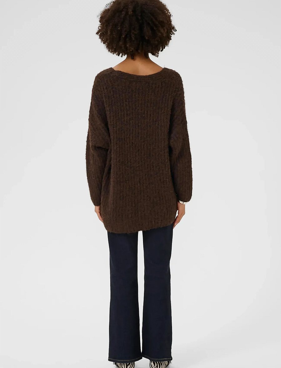 Culture - CUbrava pullover - kampsunid - coffee bean melange - 4