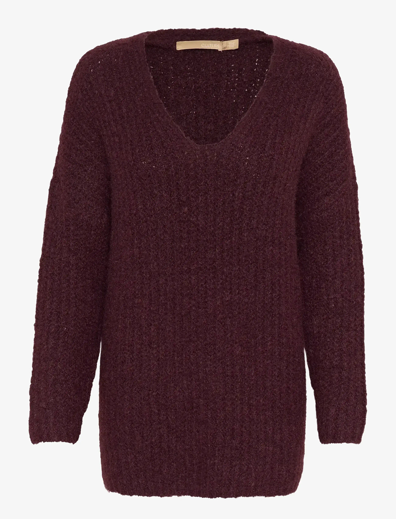Culture - CUbrava pullover - herbstliche kleidung - winetasting melange - 0