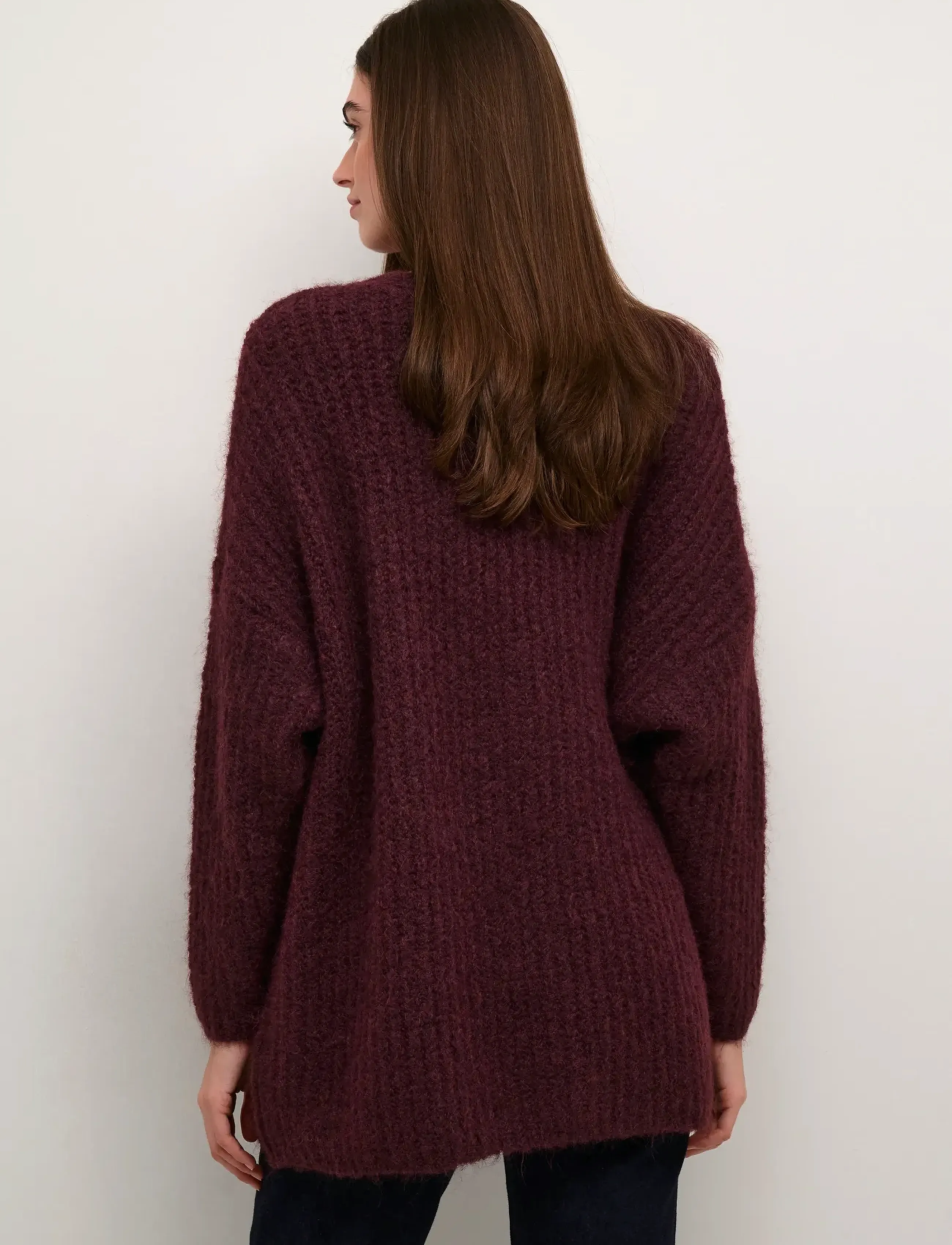 Culture - CUbrava pullover - swetry - winetasting melange - 5