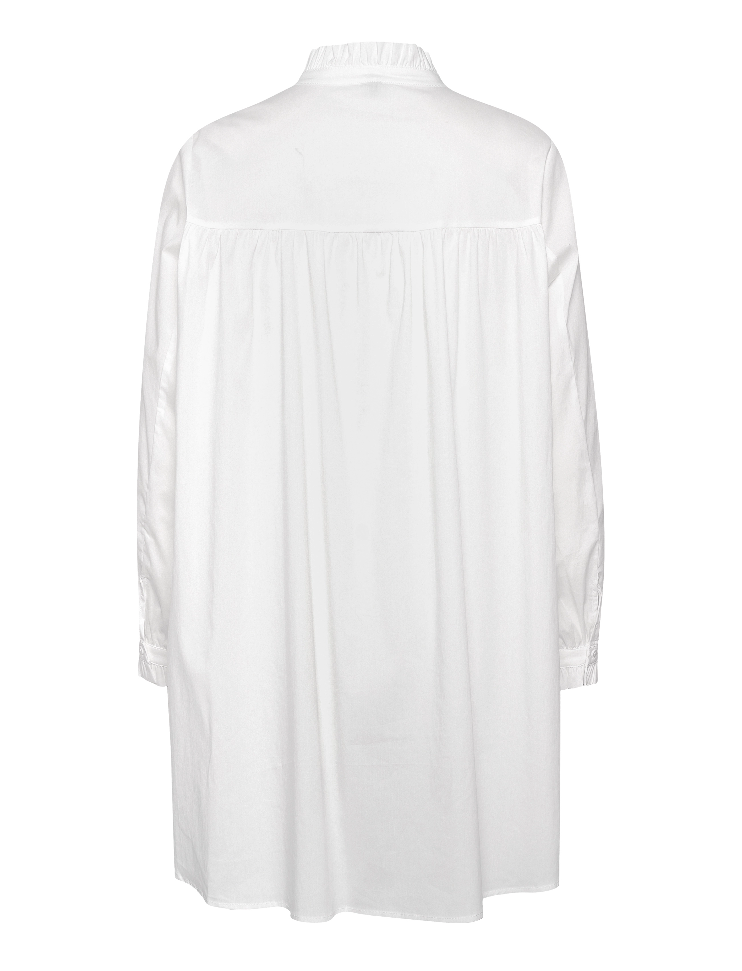 Culture - CUchresta Frill Shirt - spring gardenia - 1