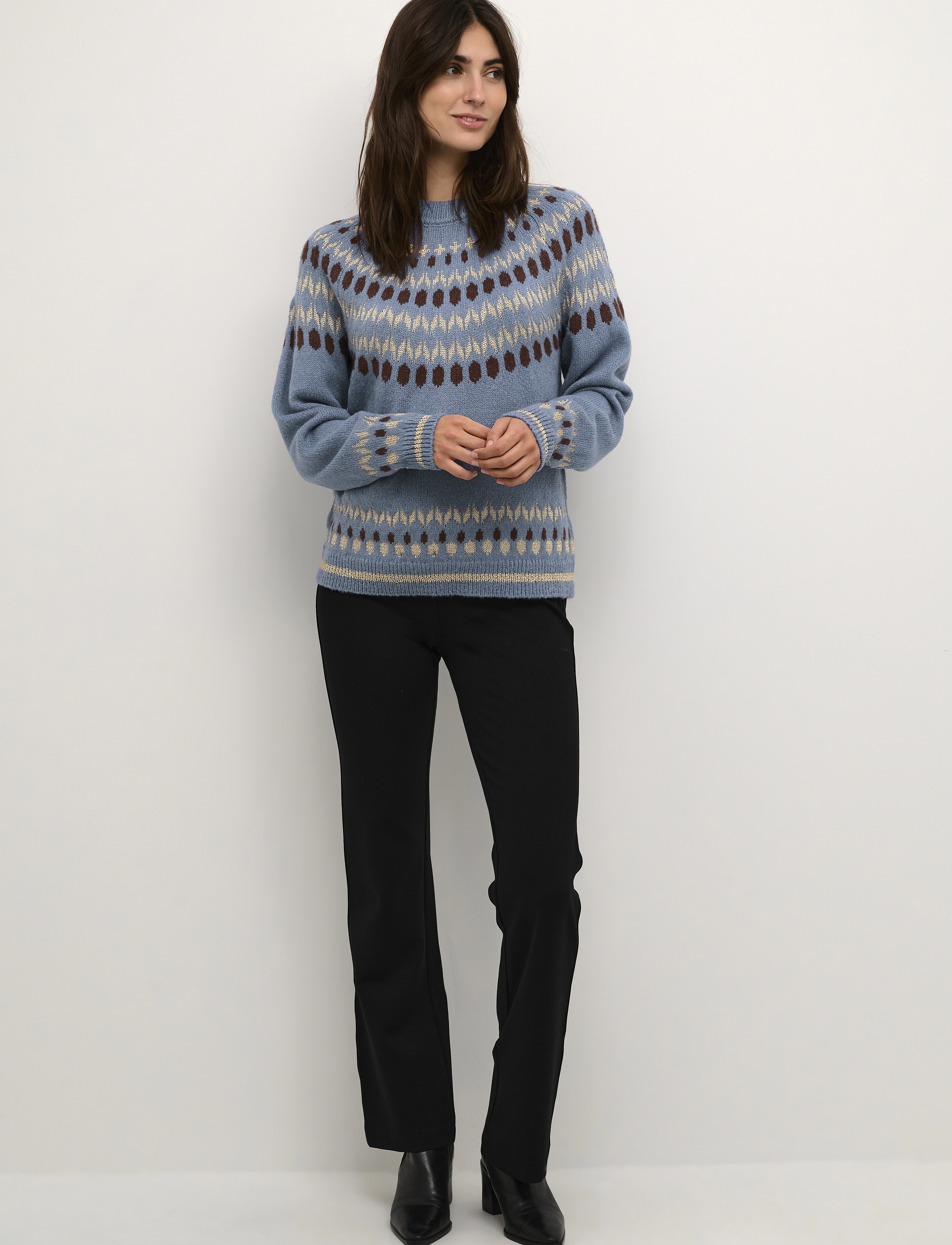 Culture - CUthurid Pullover - tröjor - infinity melange - 3