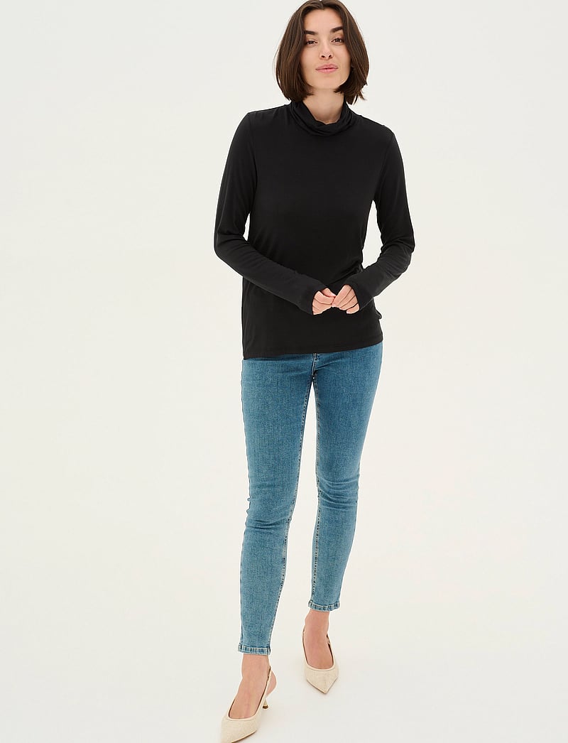 Culture - CUpoppy Rollneck - pooloneuleet - black - 3