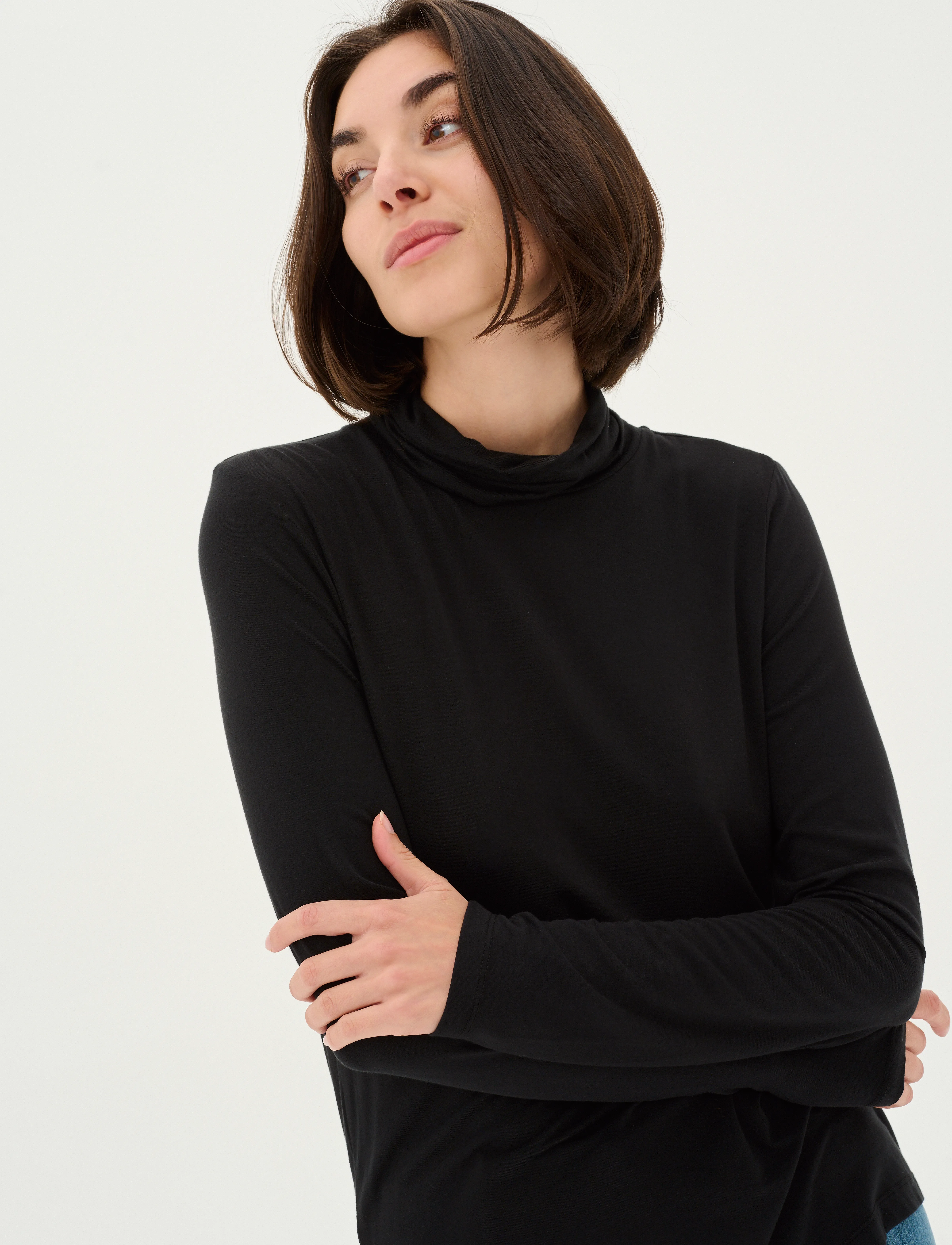 Culture - CUpoppy Rollneck - rollkragenpullover - black - 5
