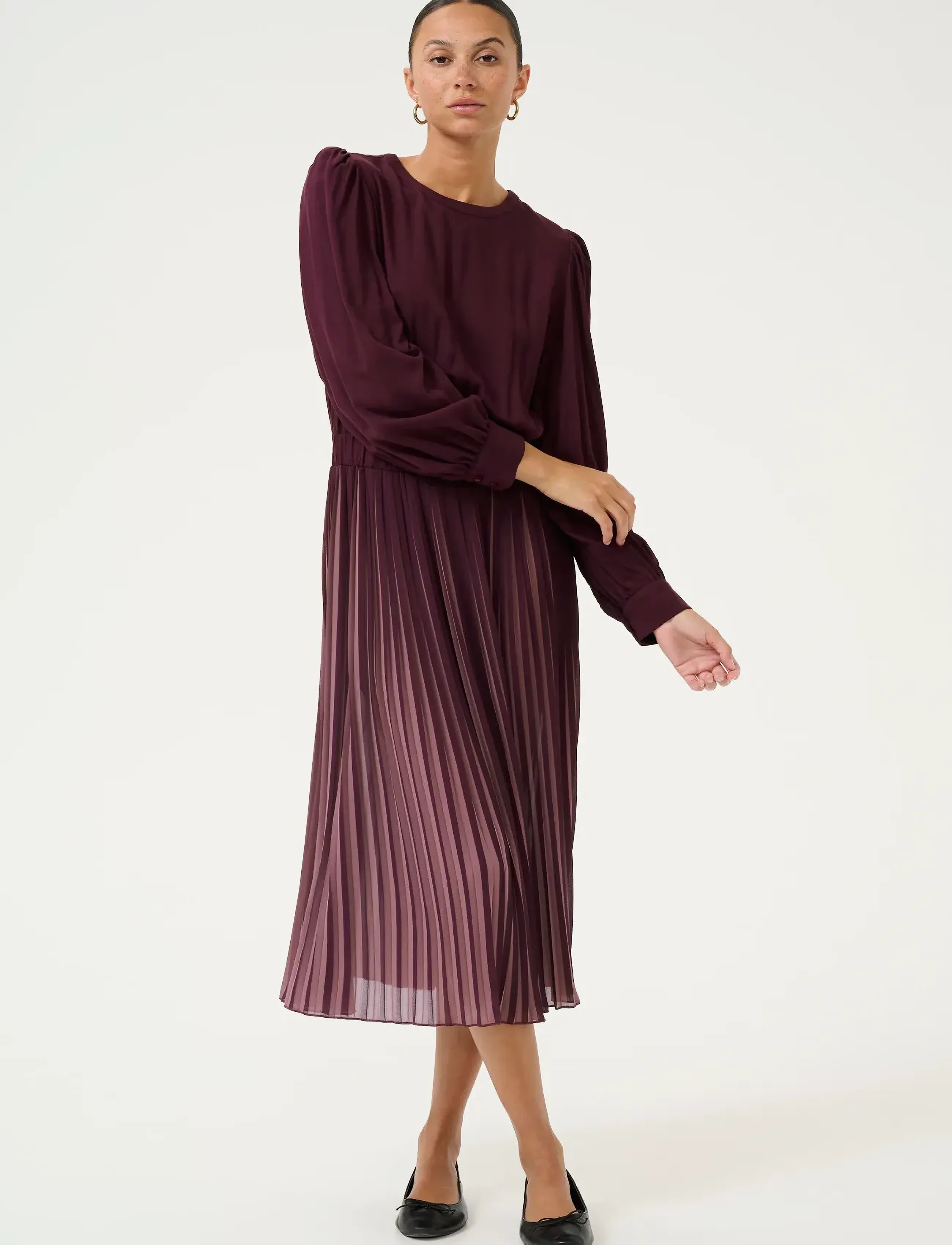 Culture Cucarly Dress, XL, Red, Kjoler > Knælange Og Midi, Dame