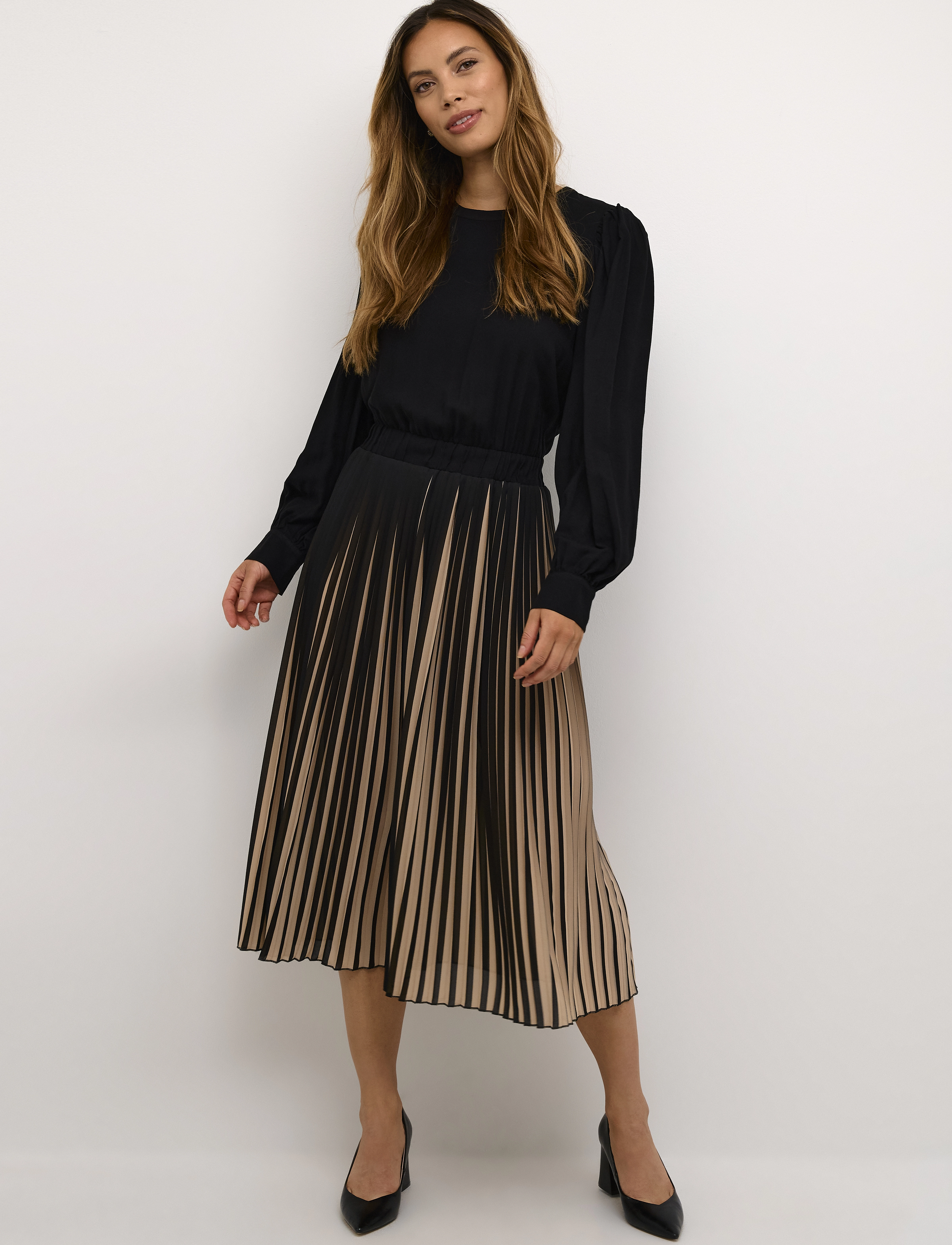 Culture CUcarly Dress - Kjoler - BLACK / black