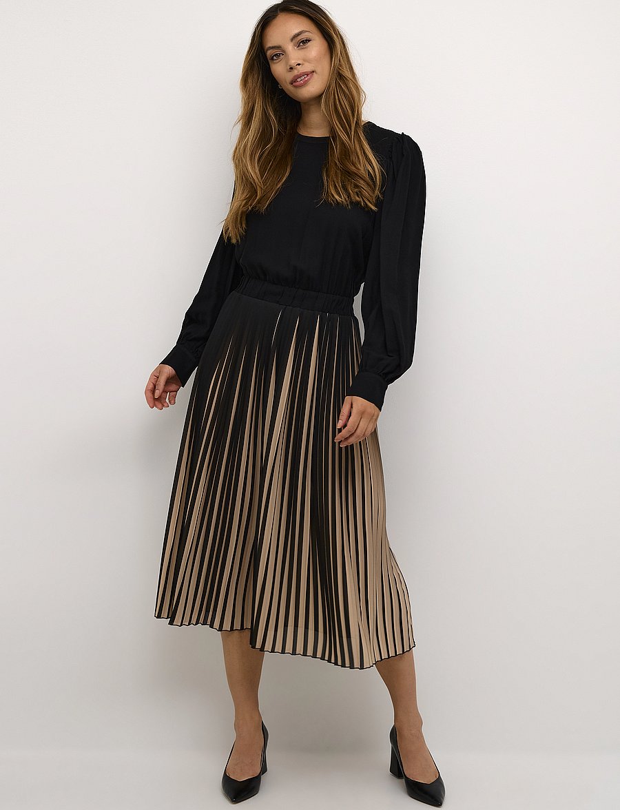 Culture - CUcarly Dress - cocktailkjoler - black - 0