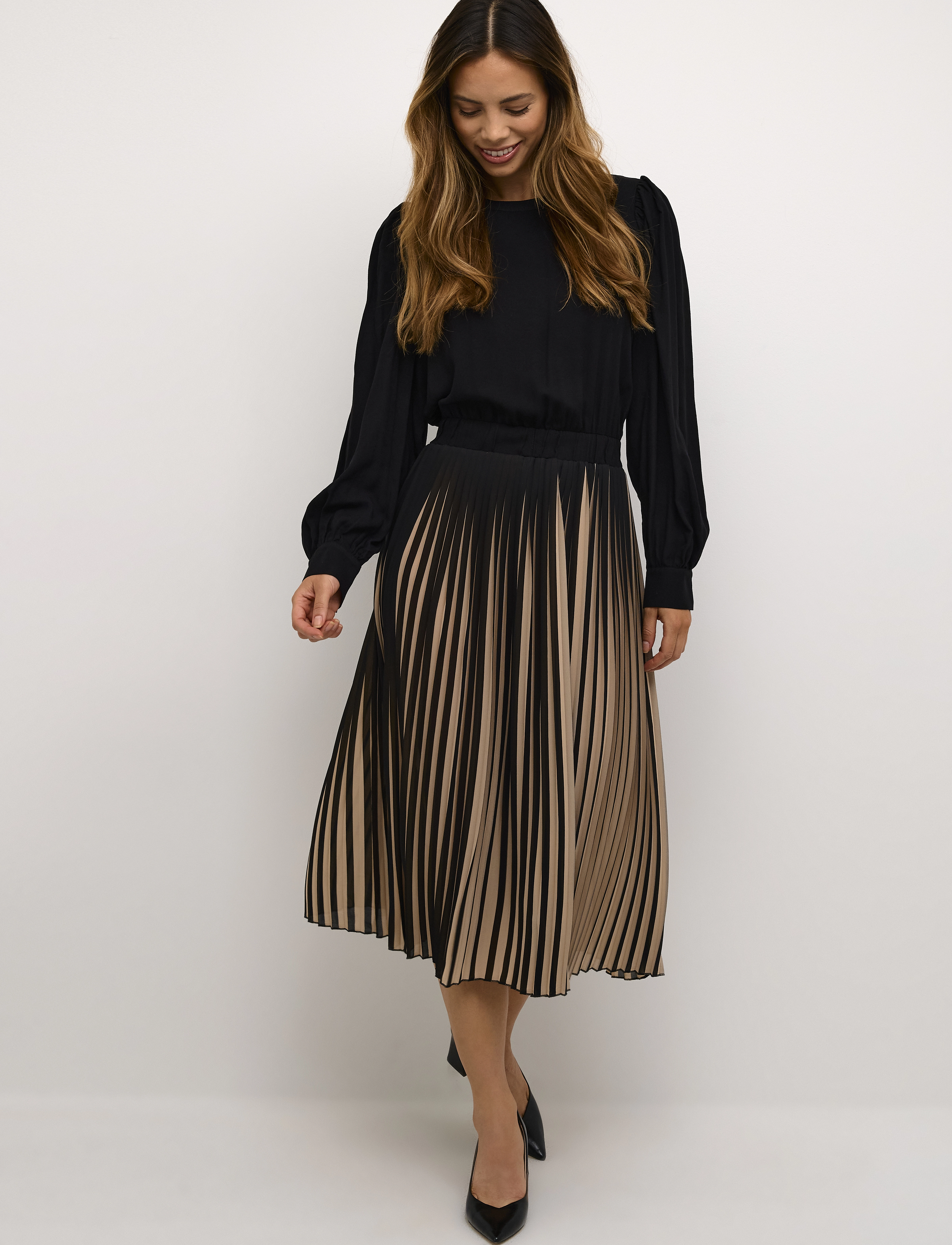 Culture - CUcarly Dress - cocktailkjoler - black - 3