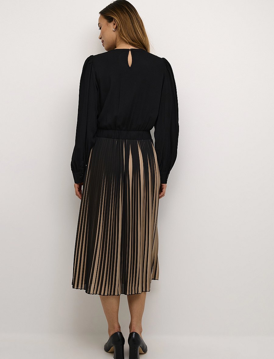 Culture - CUcarly Dress - cocktailkjoler - black - 4