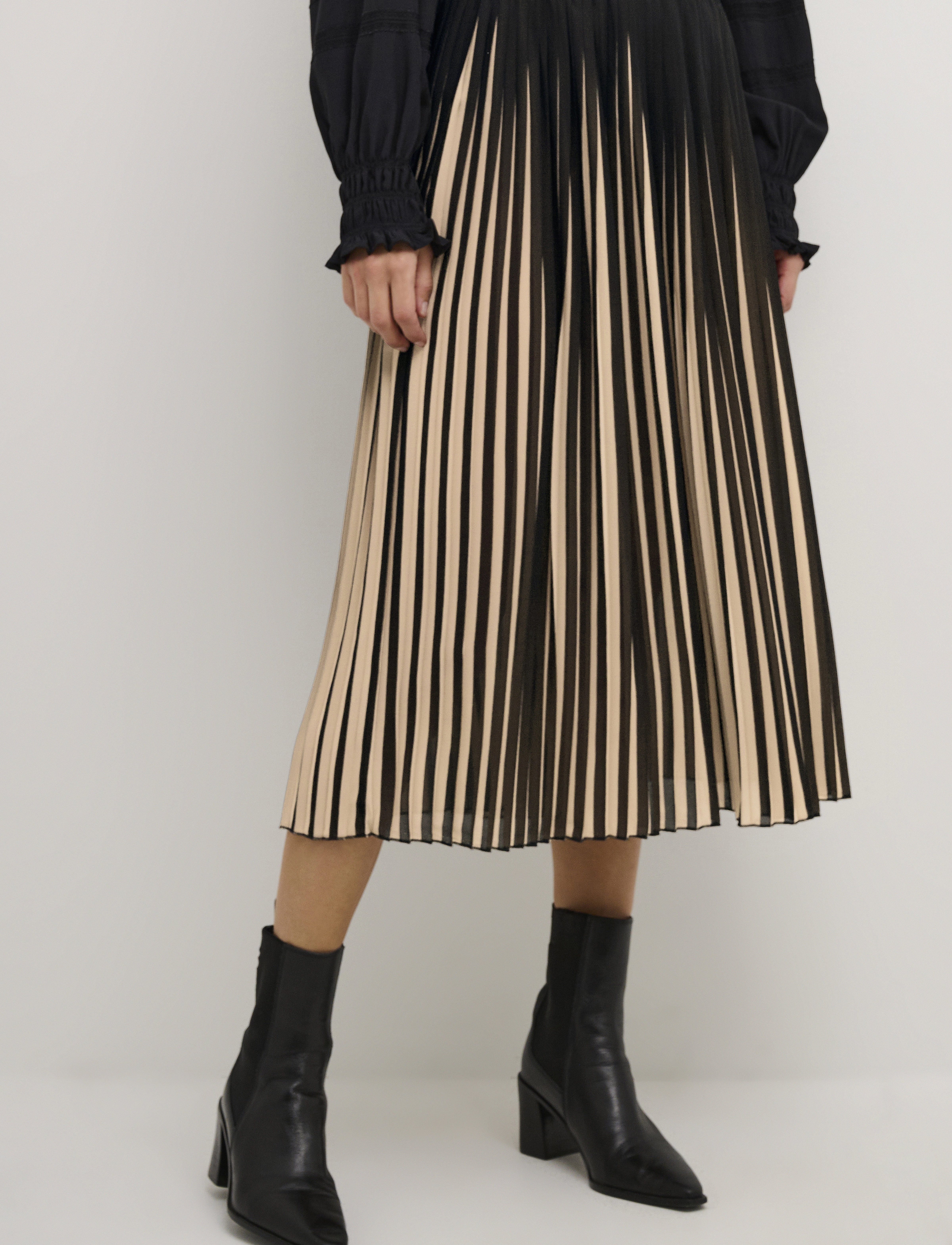 Culture - CUcarly Skirt - pleated skirts - black - 0