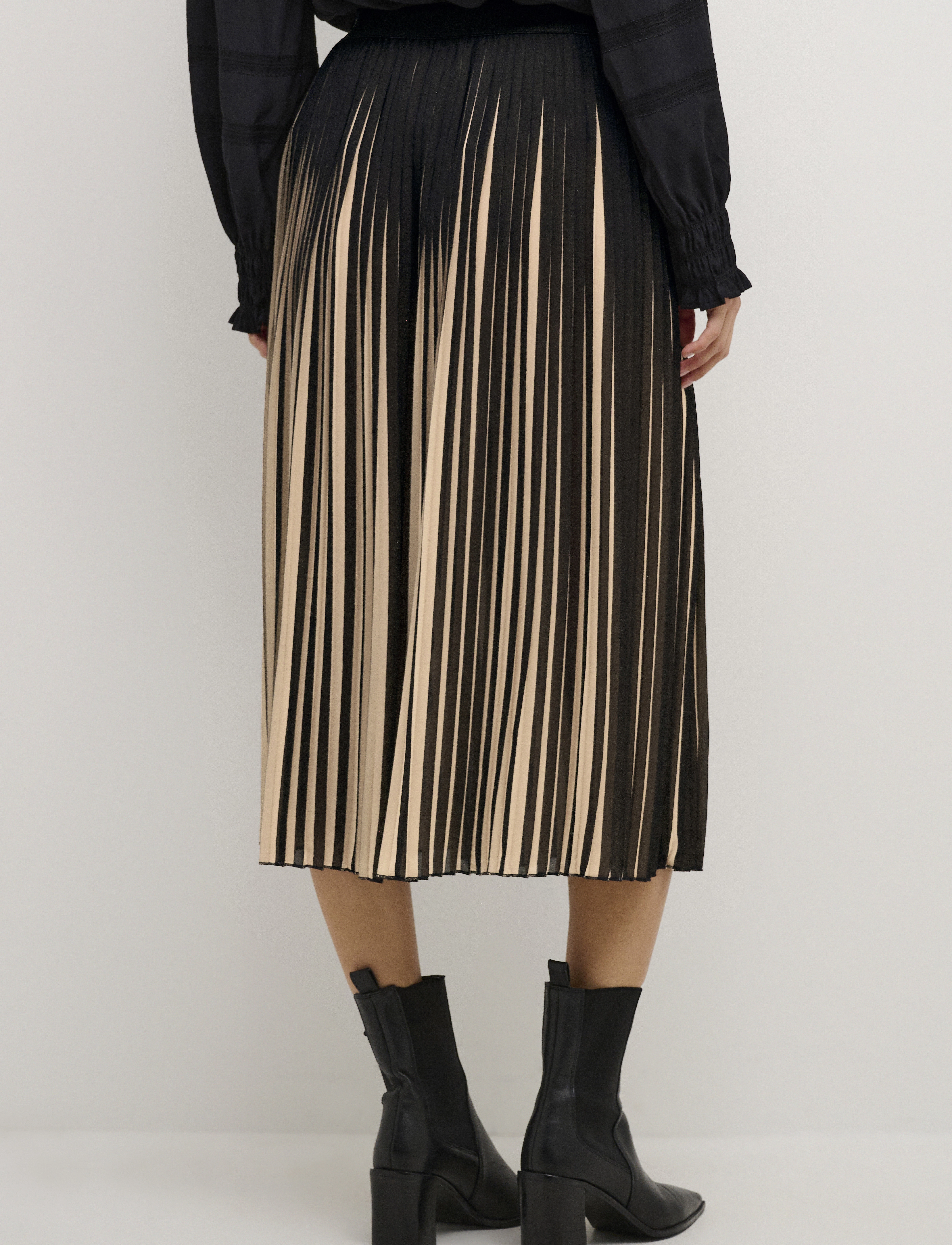 Culture - CUcarly Skirt - pleated skirts - black - 4