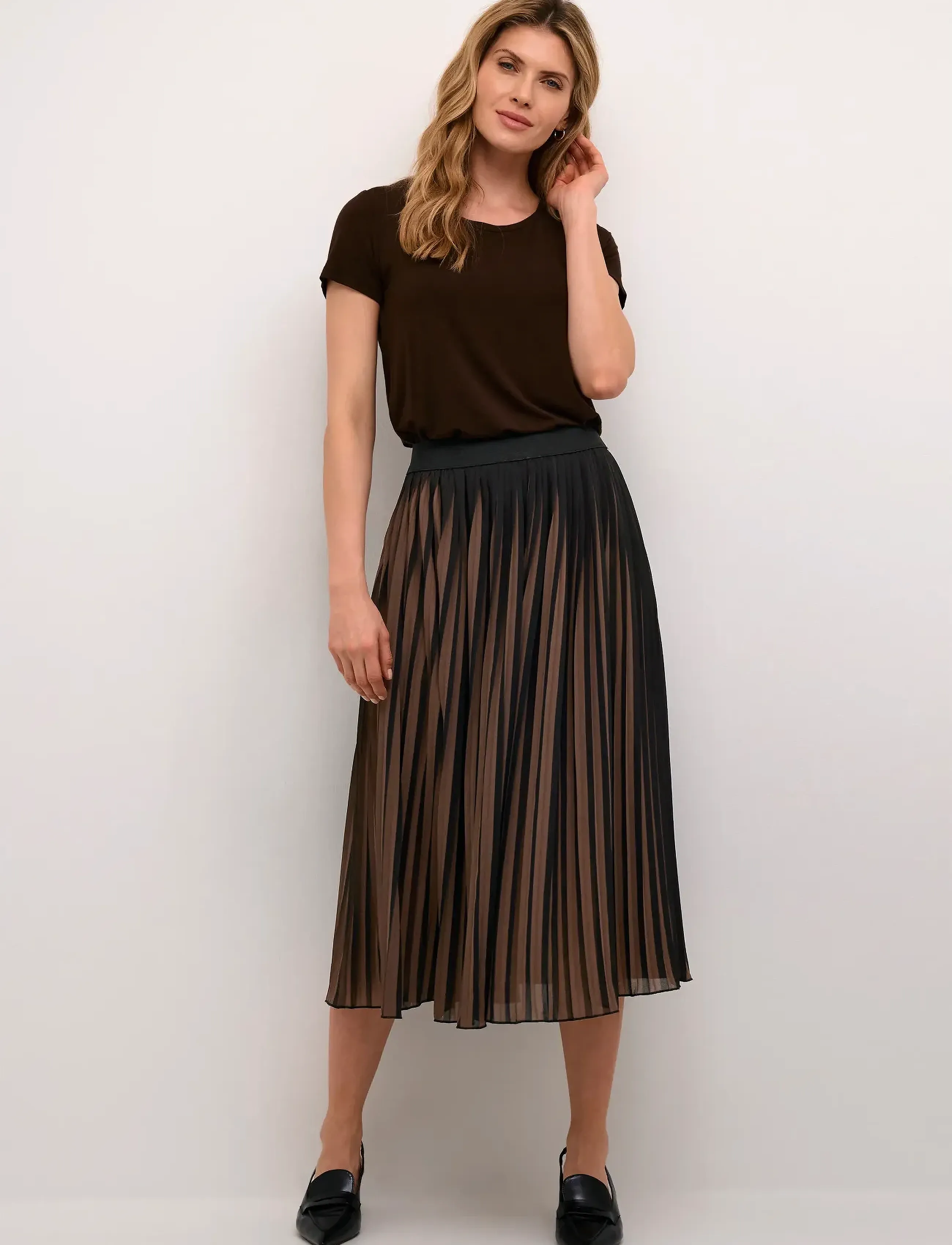 Culture - CUcarly Skirt - faltenröcke - rain drum - 3