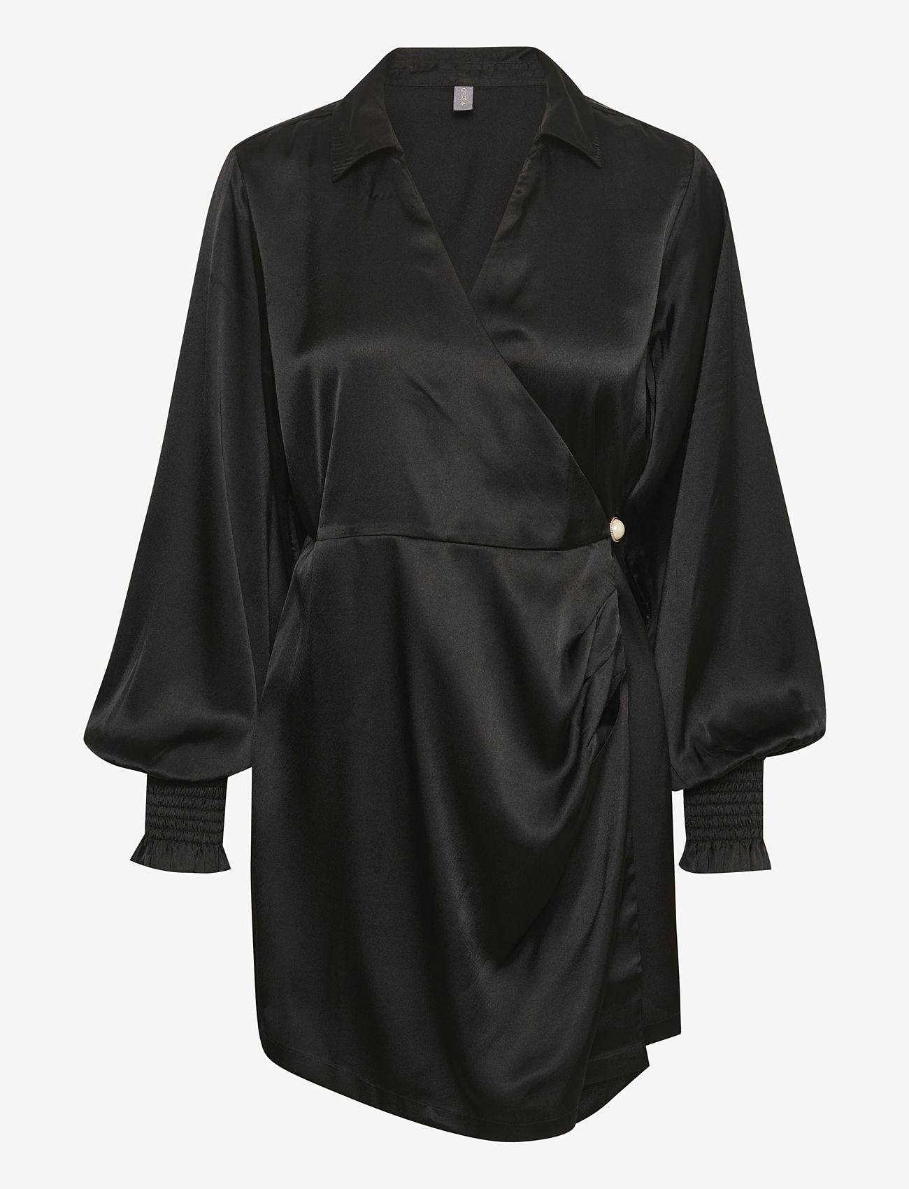 Culture - CUsanne Wrap Blouse - blouses met lange mouwen - black - 0