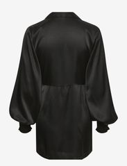 Culture - CUsanne Wrap Blouse - long-sleeved blouses - black - 2