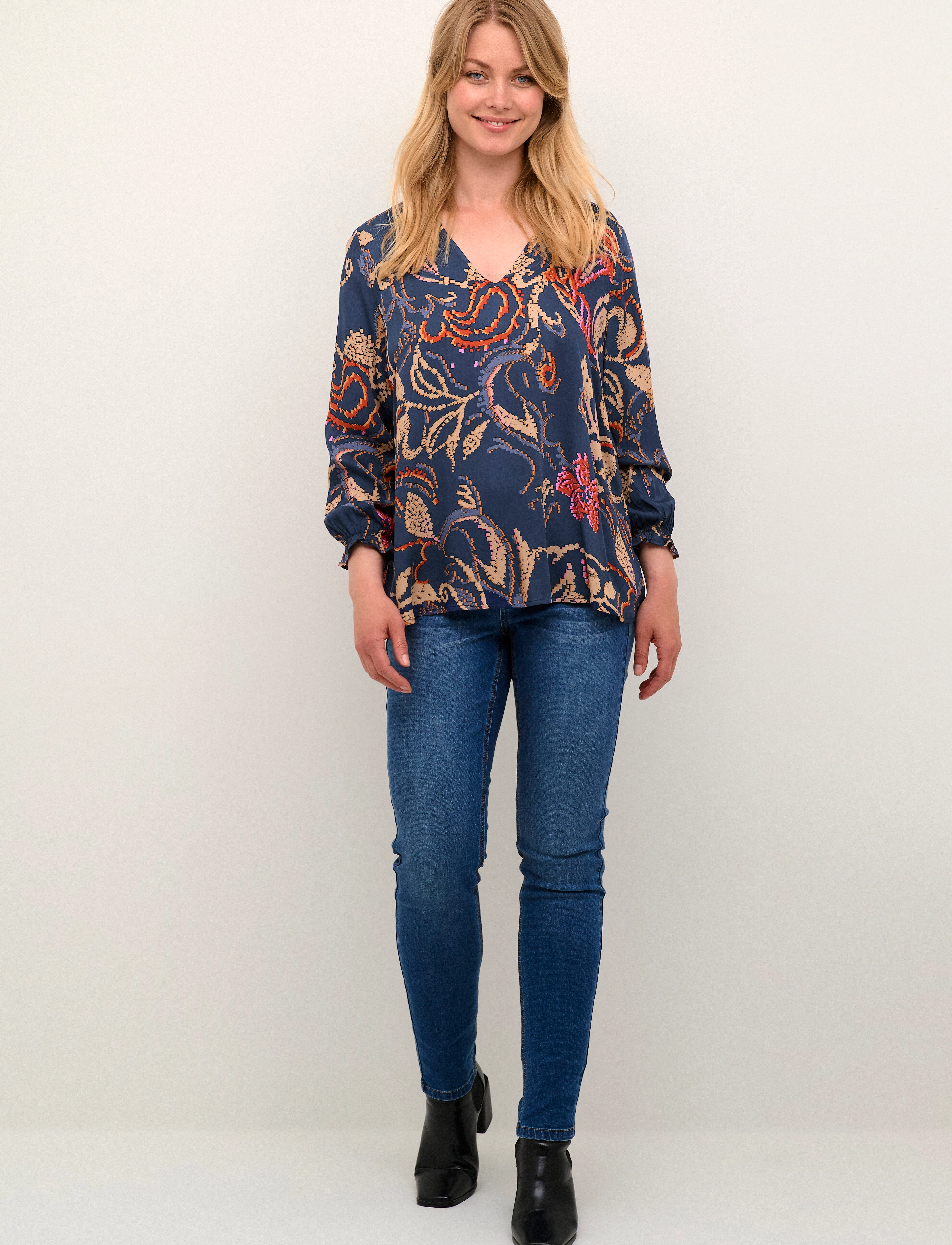 Culture - CUfonda Blouse - dress blues - 3