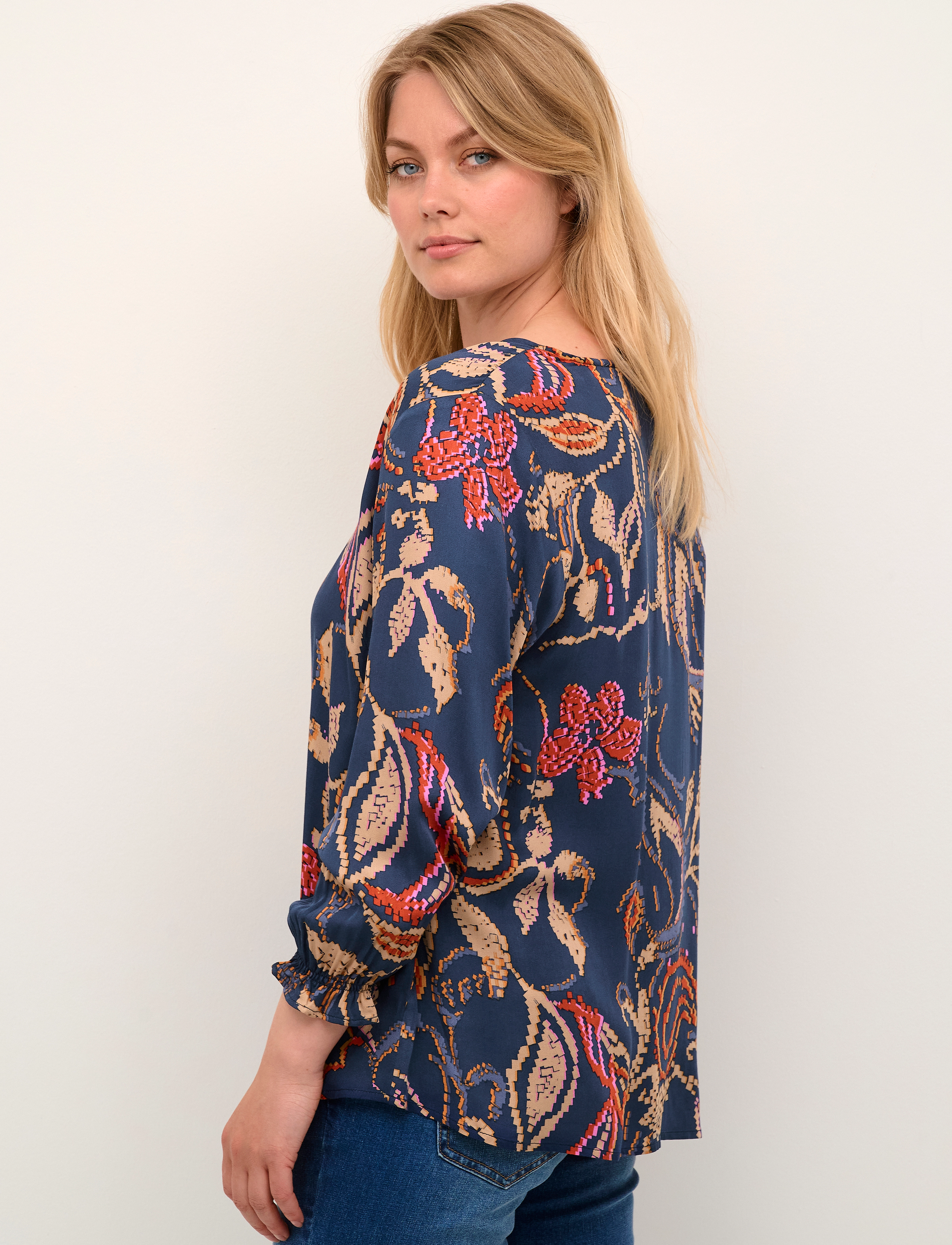Culture - CUfonda Blouse - dress blues - 4