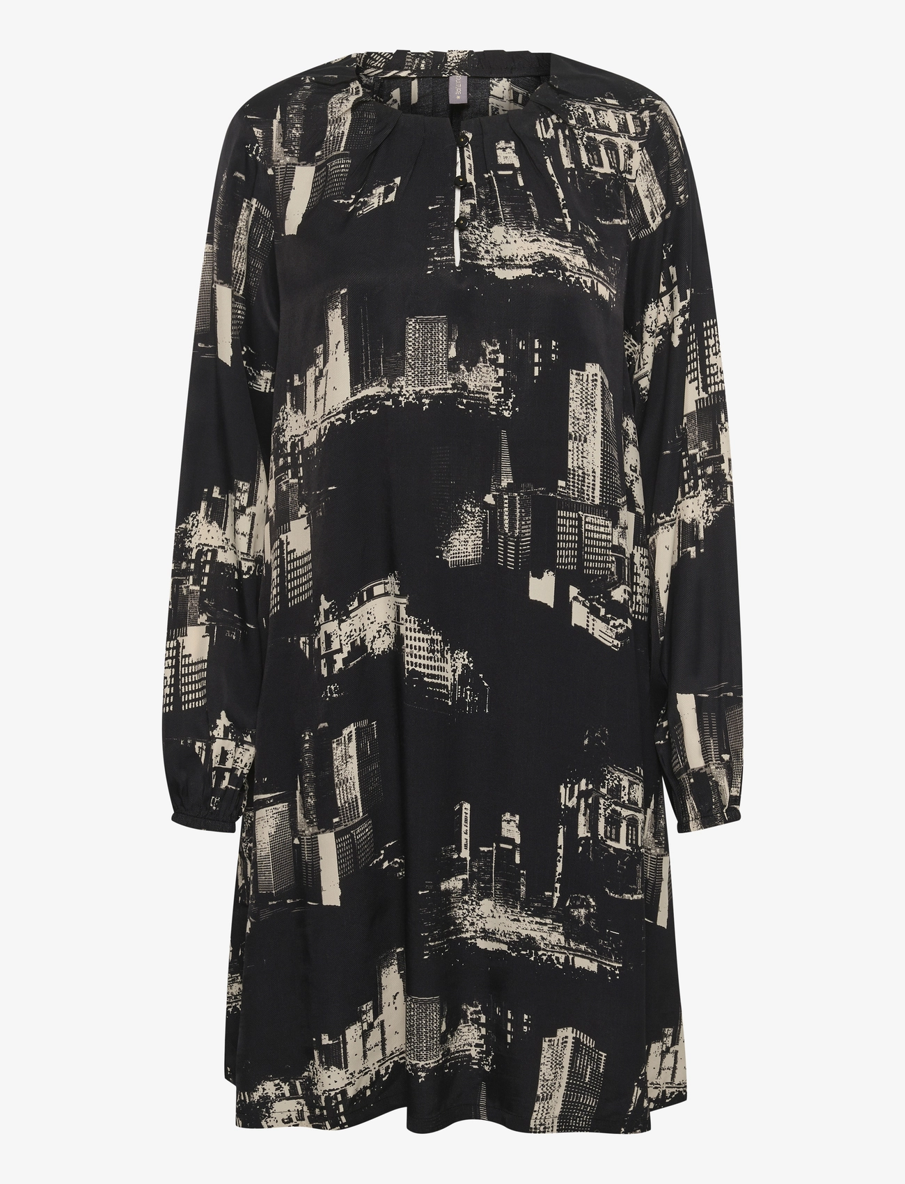 Culture CUnelly Short Dress - Culture - BLACK / black