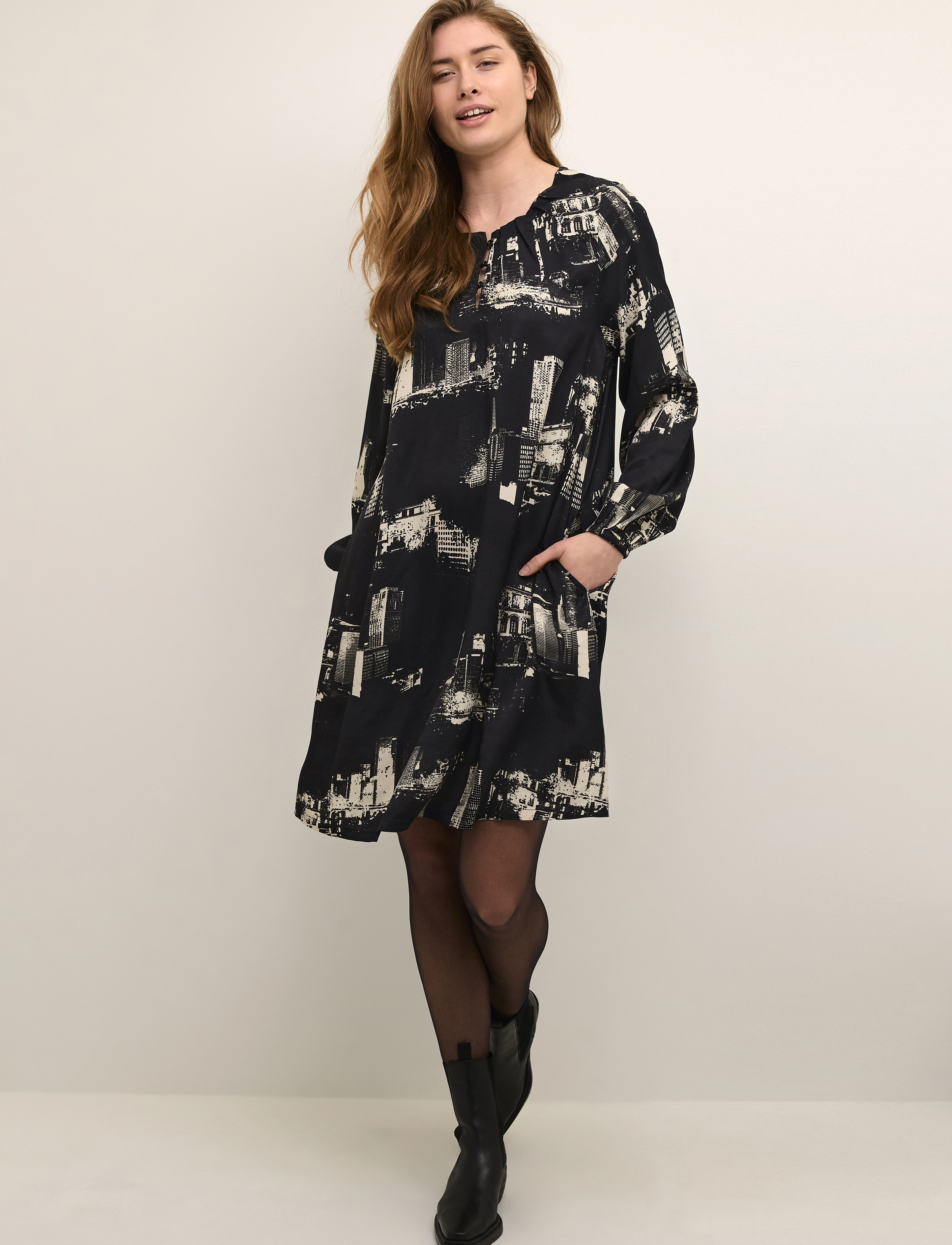 Culture - CUnelly Short Dress - black - 3