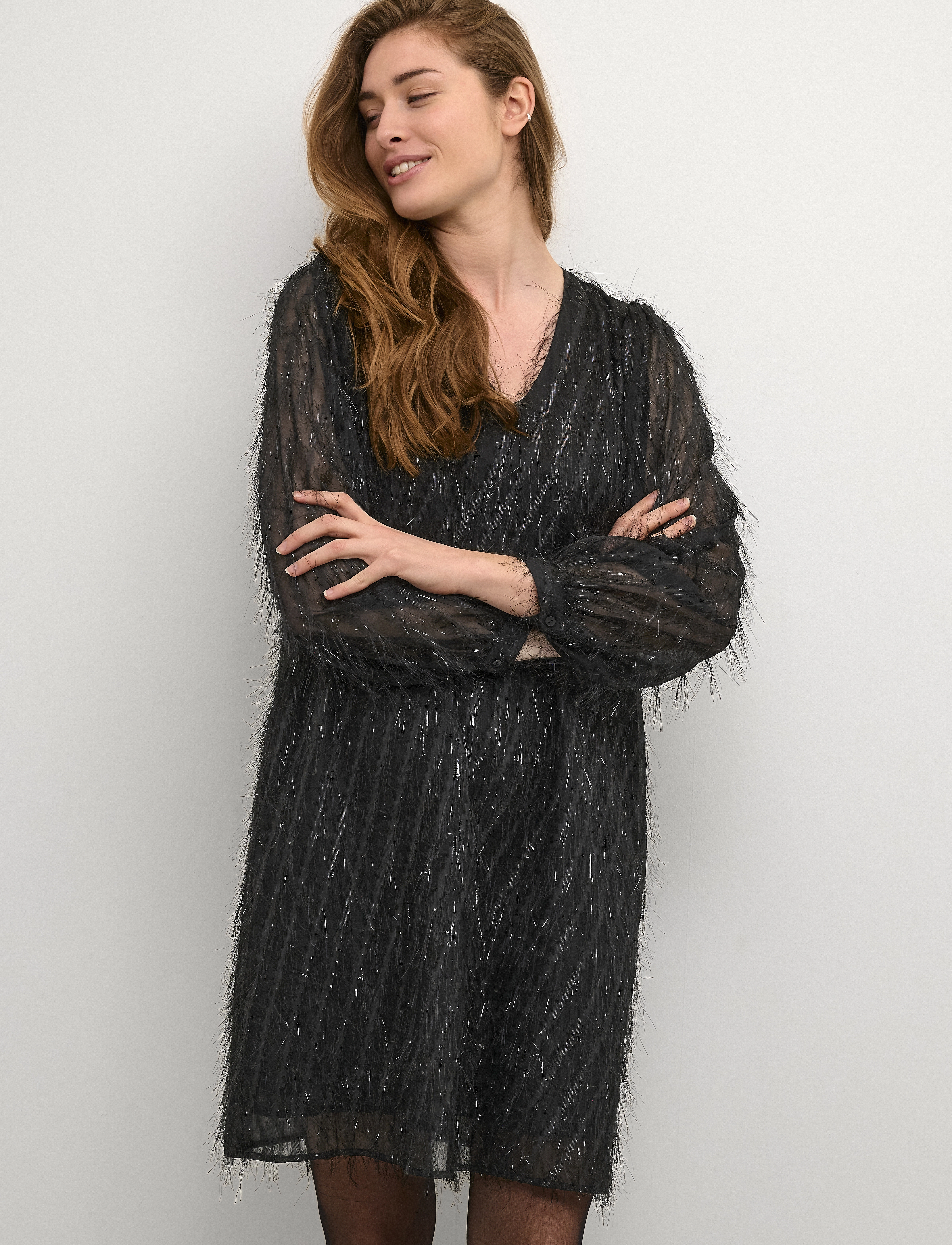 Culture CUpatty Dress - Kjoler - BLACK / black