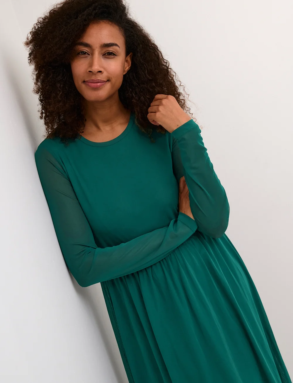 Culture - CUmelida Dress - midiklänningar - botanical garden - 5