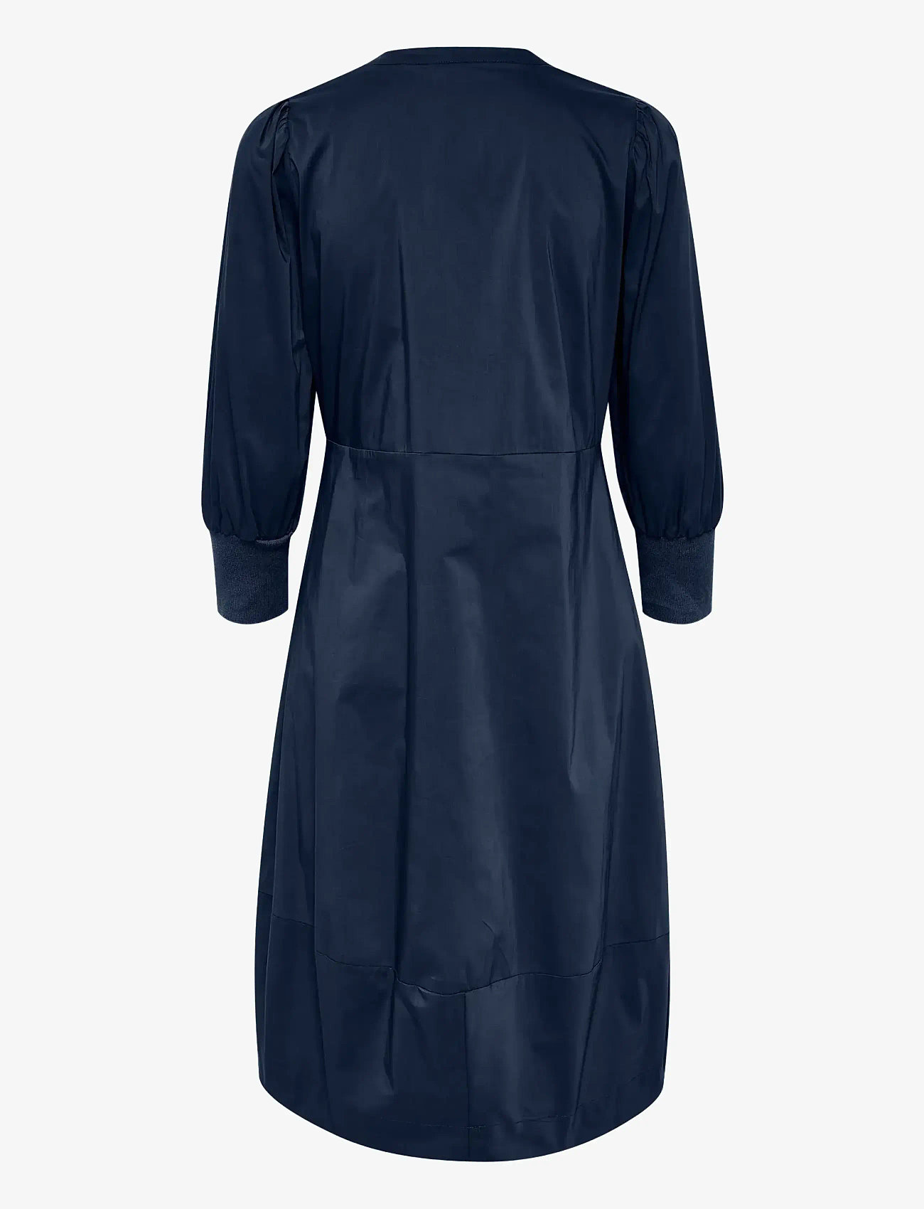 Culture - CUantoinett 3/4 Sleeve Dress - midi kjoler - blue iris - 2