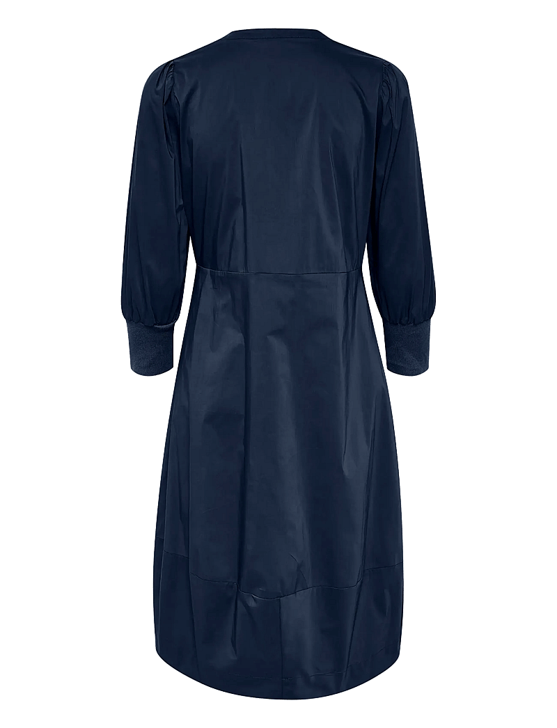 Culture - CUantoinett 3/4 Sleeve Dress - midi kjoler - blue iris - 2