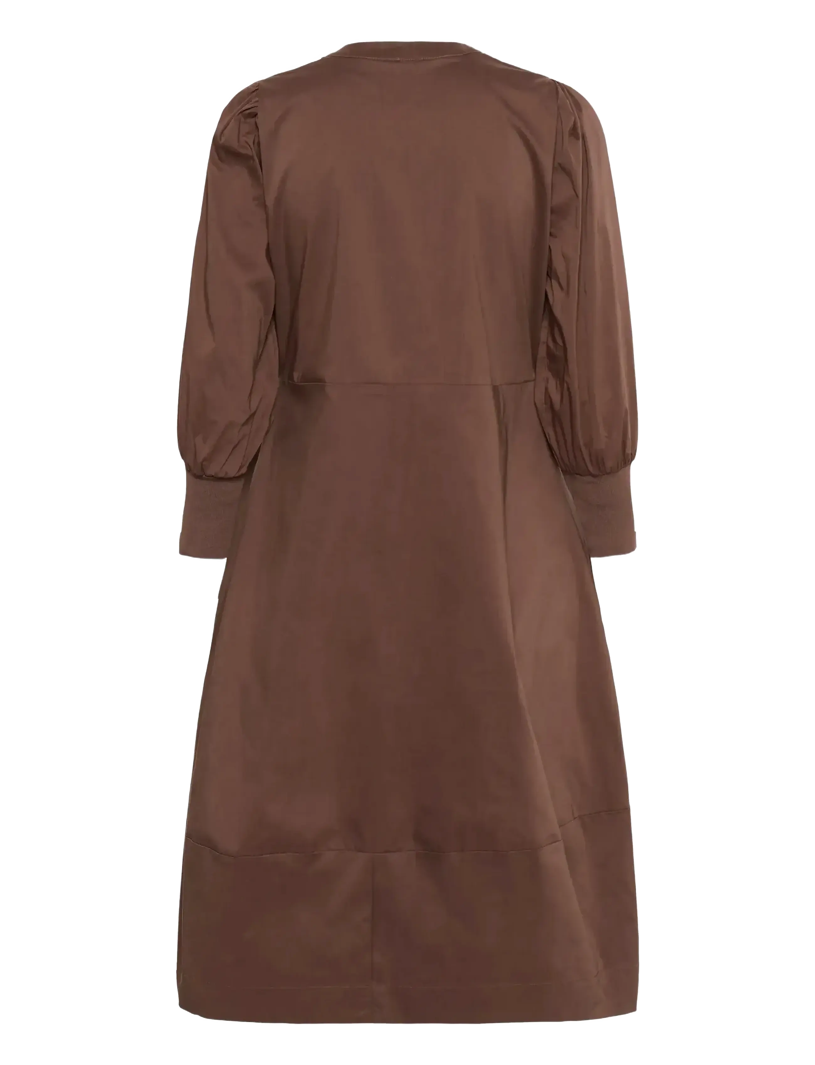 Culture - CUantoinett 3/4 Sleeve Dress - midikleider - cappuccino - 2